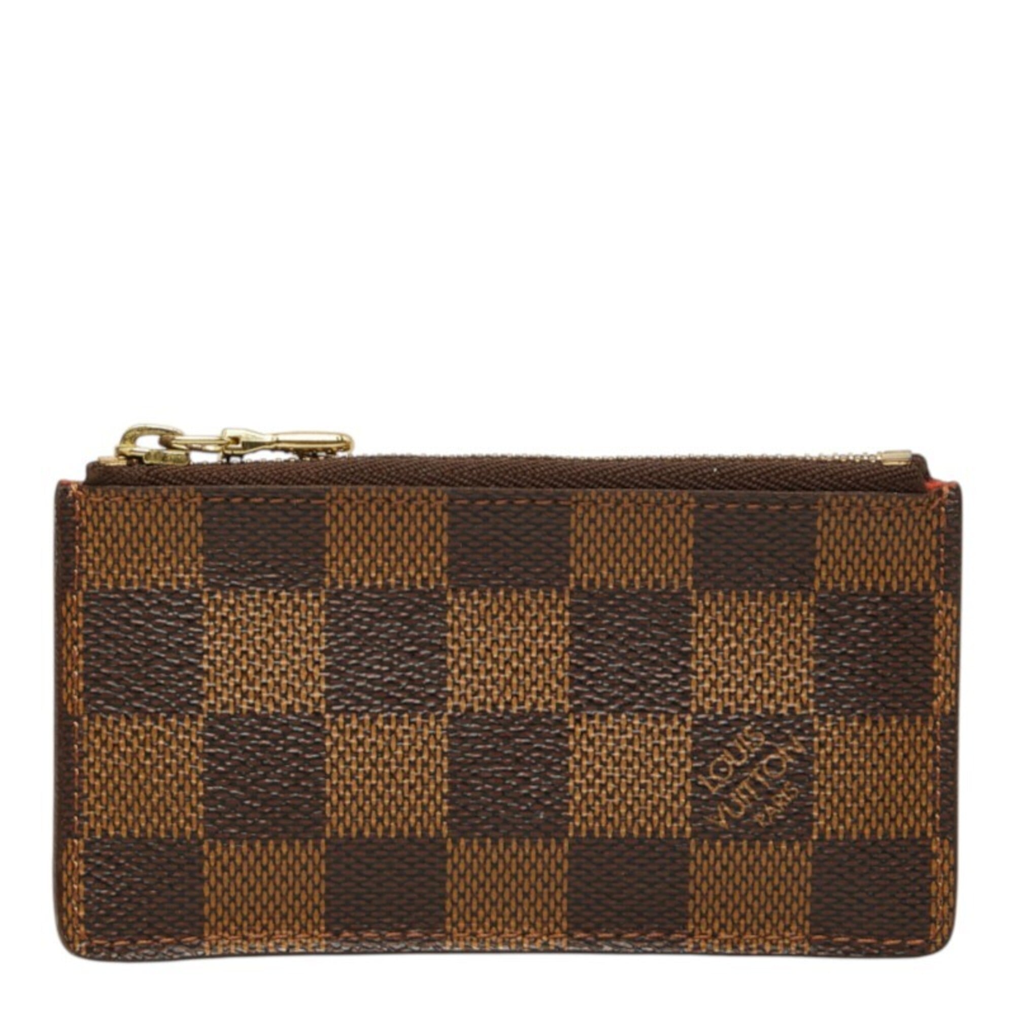 Louis Vuitton Brown Pvc Leather Pochette (Pre-Owned)