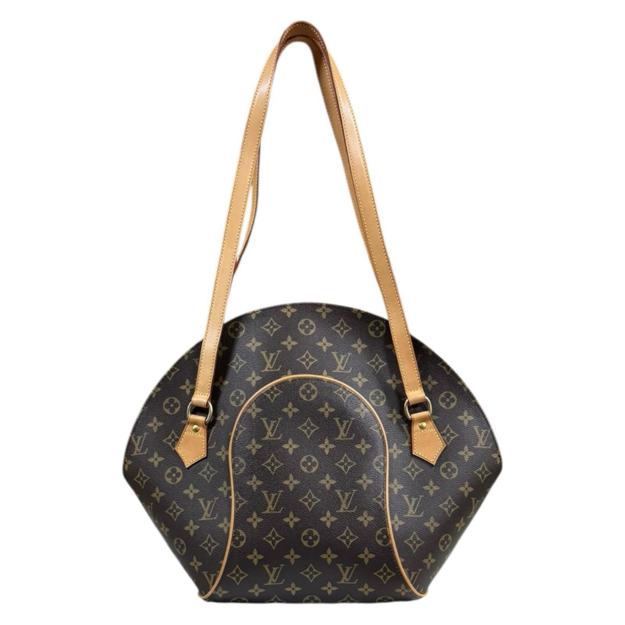 Louis Vuitton Brown Monogram Shoulder Bag (Pre-Owned)