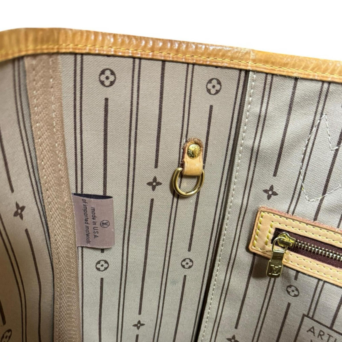 Louis Vuitton Monogram Brown Monogram Tote Bag (Pre-Owned)