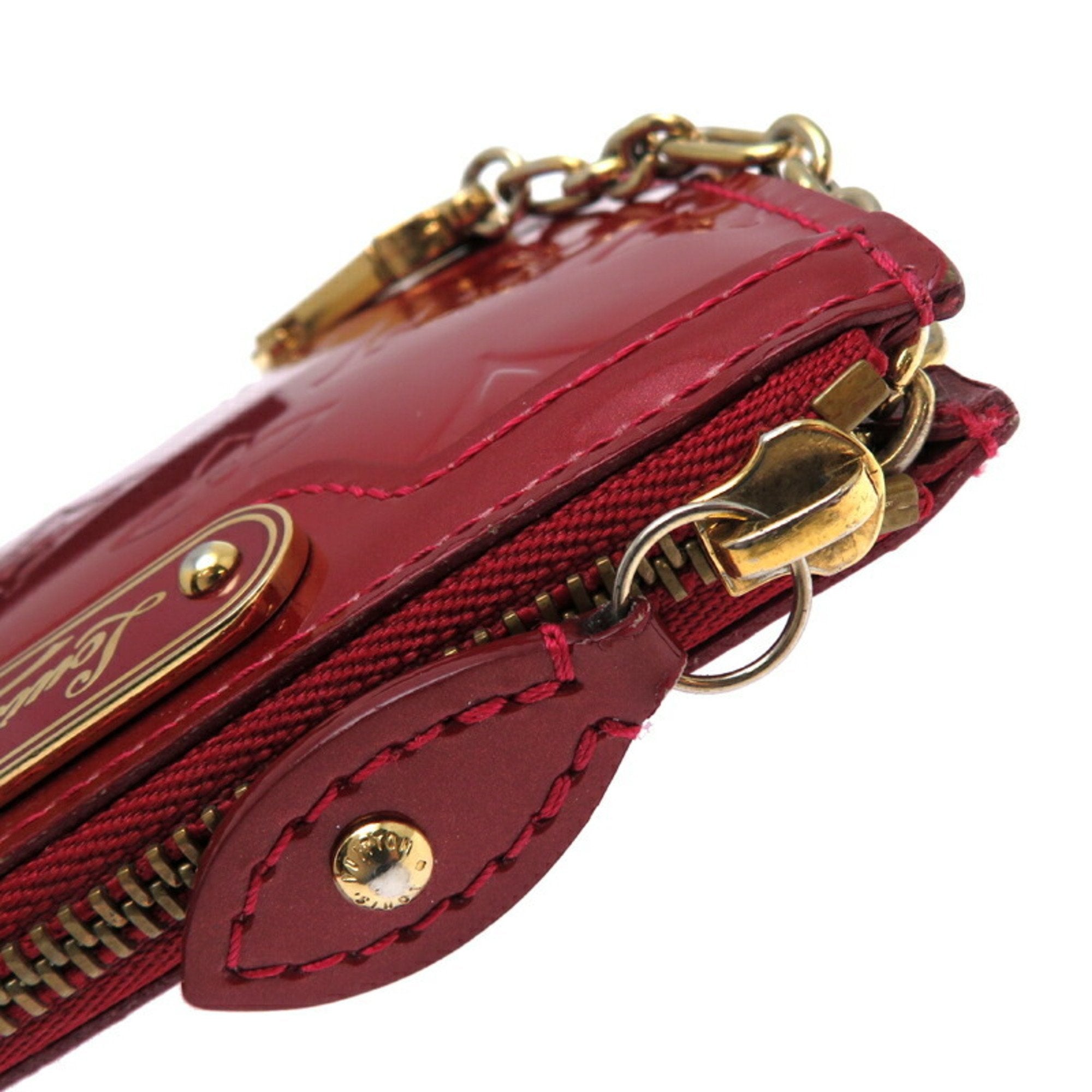 Louis Vuitton Pomme D'amour Monogram Vernis Coin Purse/Coin Case (Pre-Owned)