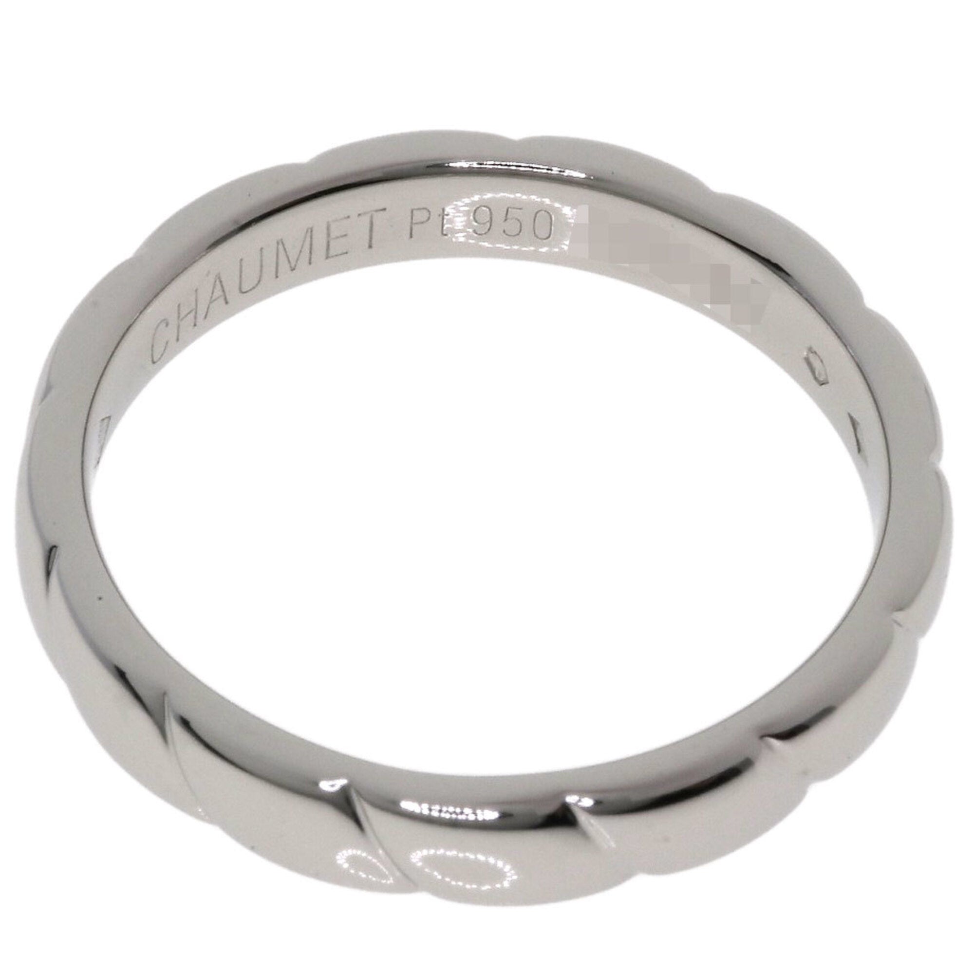 Chaumet Platinum 950 Band Ring (Pre-Owned)