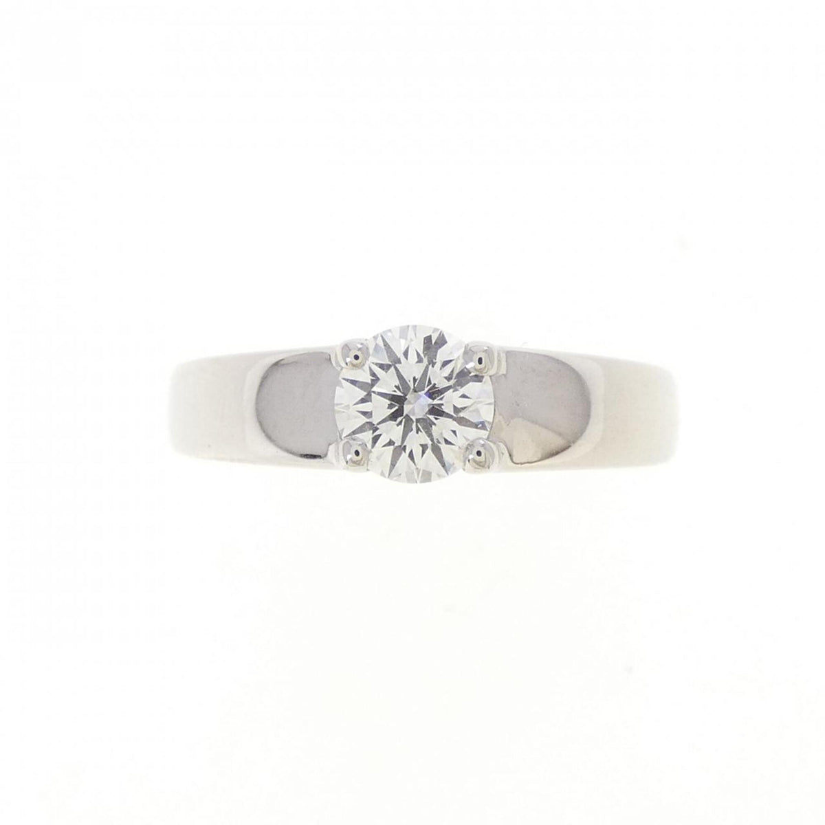 Bvlgari Platinum 950 Band Ring (Pre-Owned)