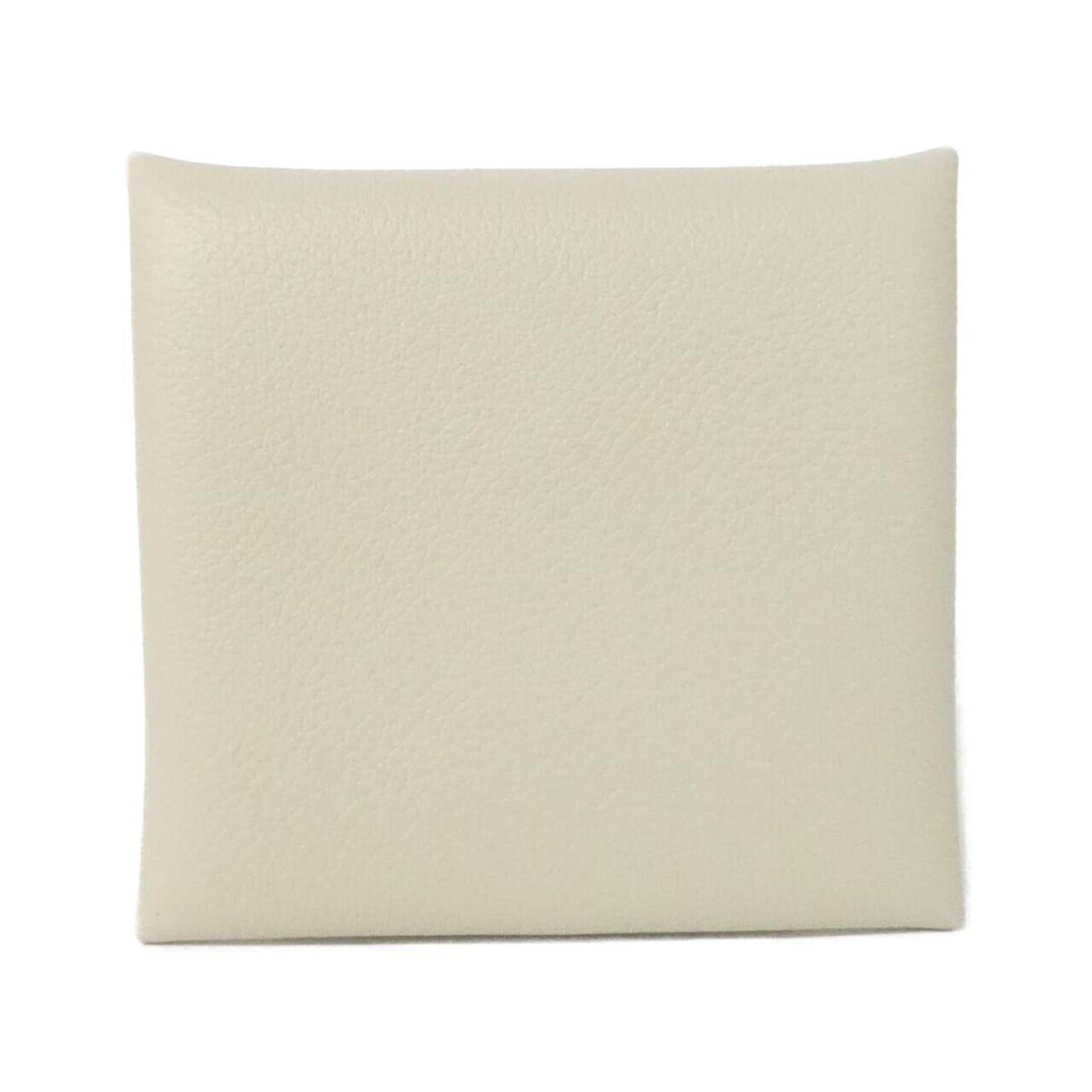 Hermes White Coin Purse/Coin Case (Pre-Owned)
