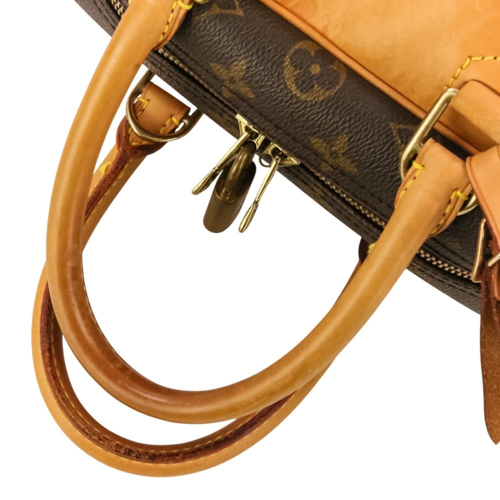 Louis Vuitton Brown Handbag Tote Bag (Pre-Owned)