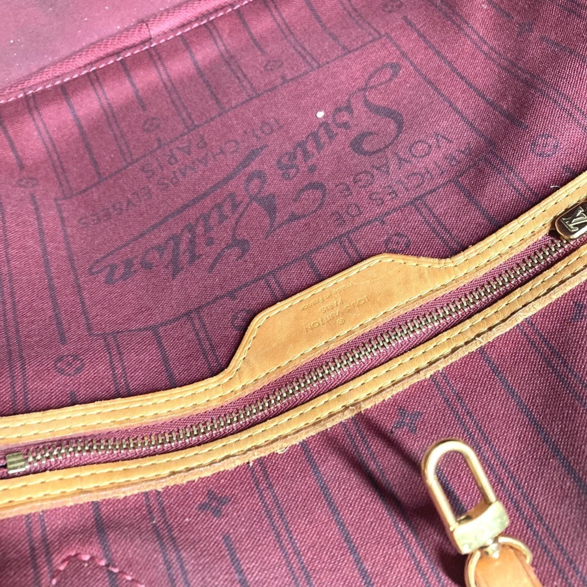 Louis Vuitton Brown Monogram Shoulder Bag Tote Bag (Pre-Owned)
