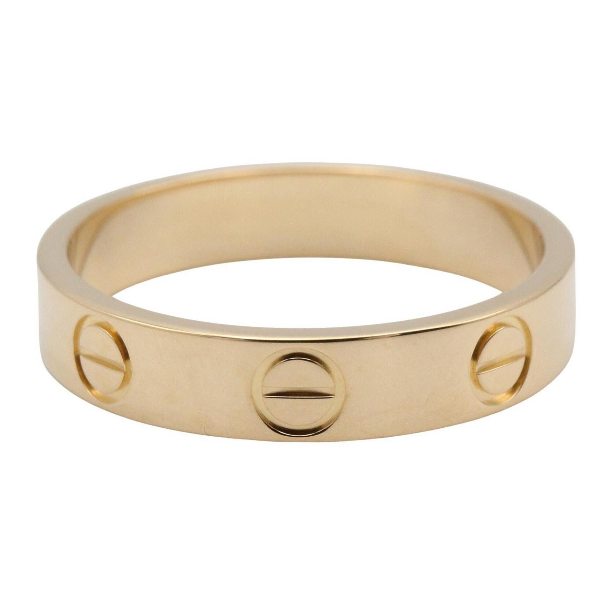 Cartier Gold Yellow Gold (18K) Band Ring (Pre-Owned)