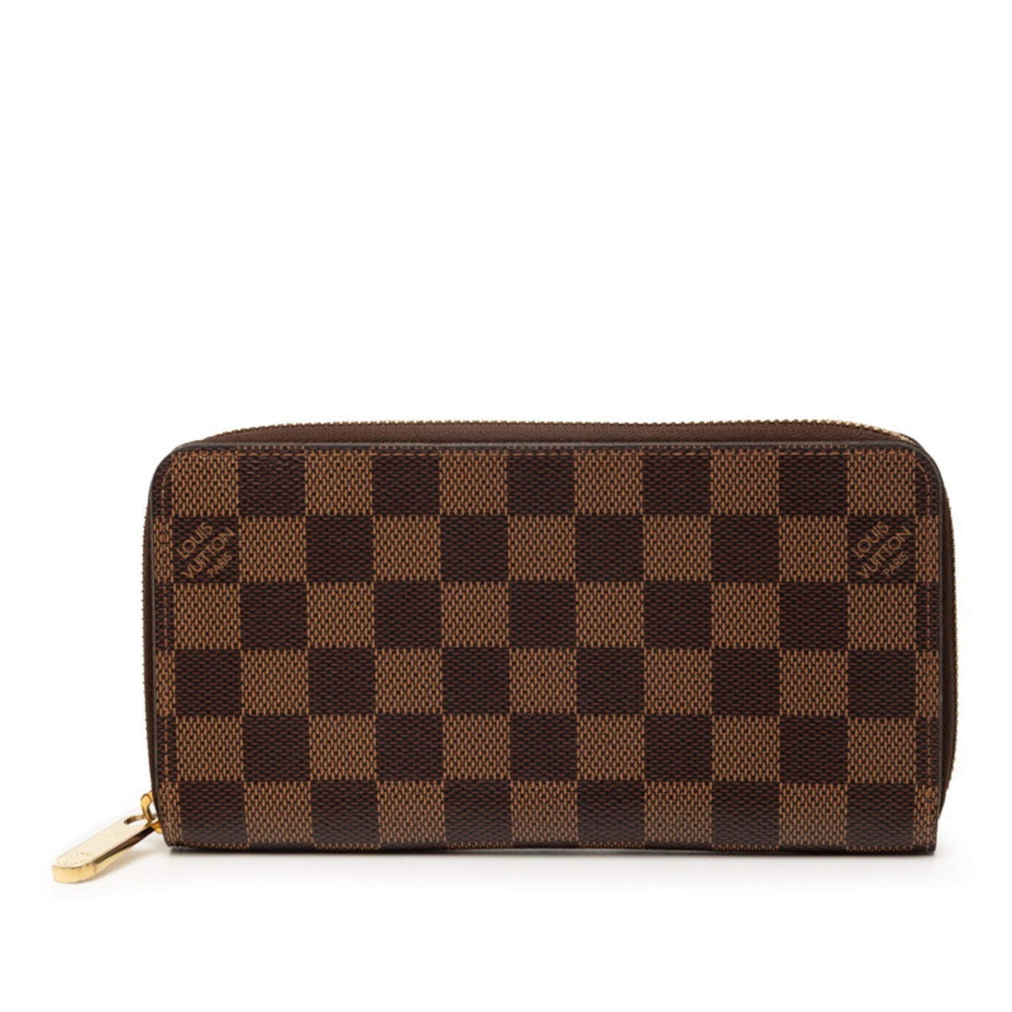 Louis Vuitton Brown Pvc Long Wallet (Bi-Fold) (Pre-Owned)