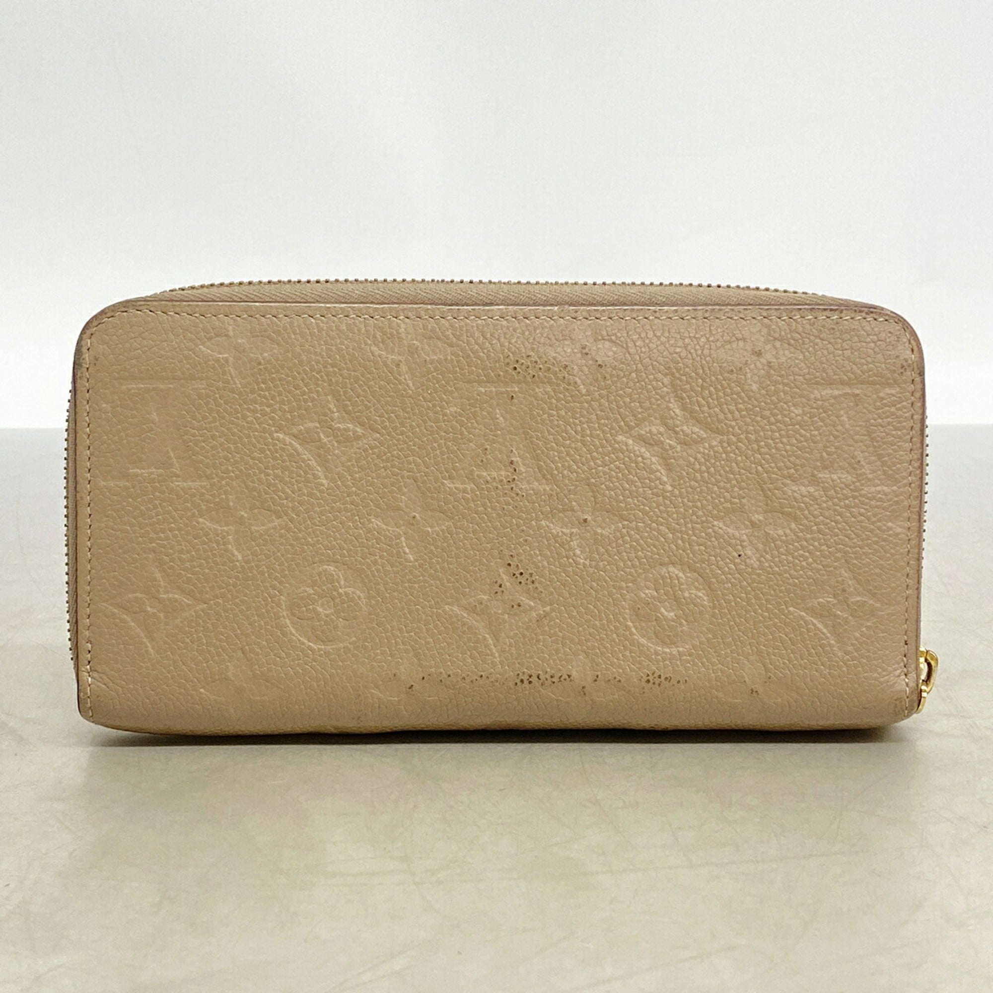 Louis Vuitton Taupe Long Wallet (Bi-Fold) (Pre-Owned)