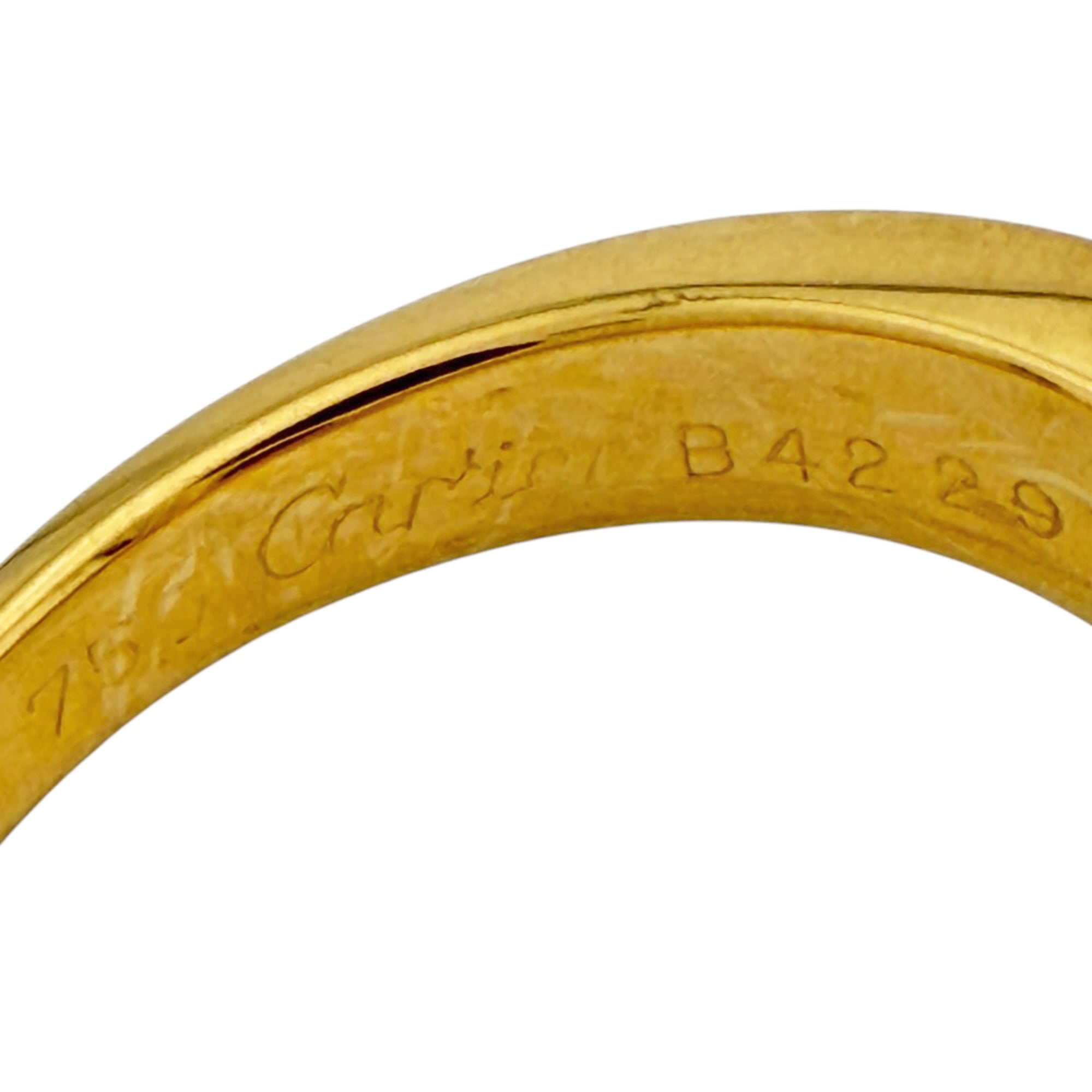 Cartier Gold Yellow Gold (18K) Band Ring (Pre-Owned)