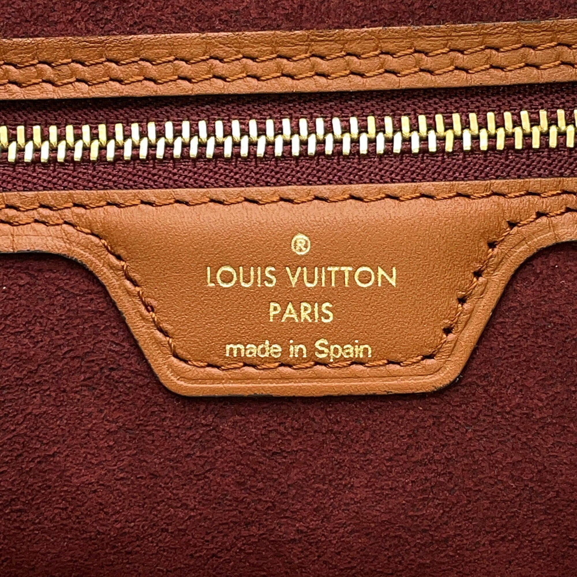 Louis Vuitton Bordeaux Monogram Jacquard Handbag Shoulder Bag Tote Bag (Pre-Owned)
