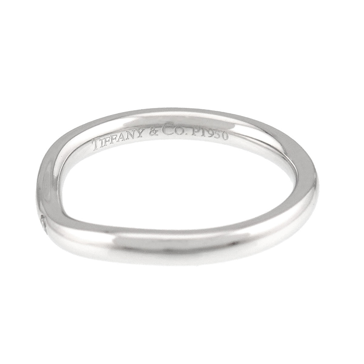 Tiffany Platinum 950 Band Ring (Pre-Owned)