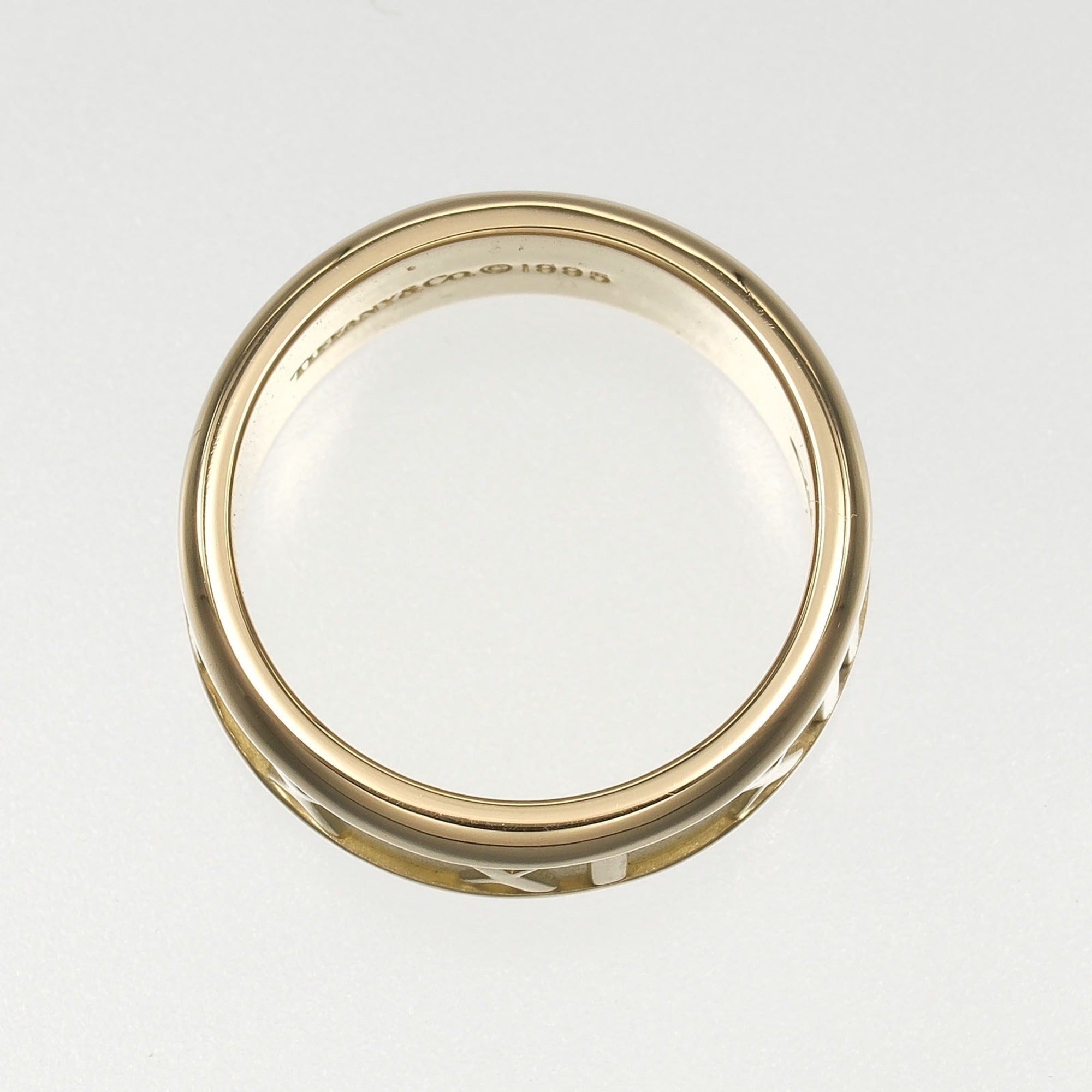 Tiffany Yellow Gold (18K) Band Ring (Pre-Owned)