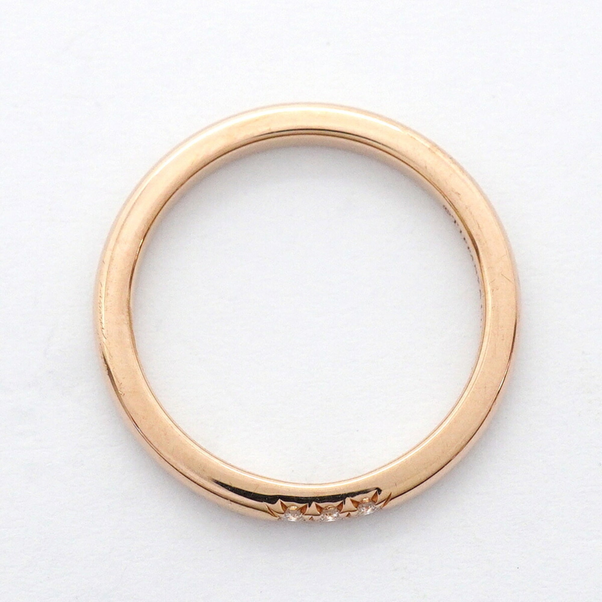 Tiffany Pink Gold (18K) Band Ring (Pre-Owned)