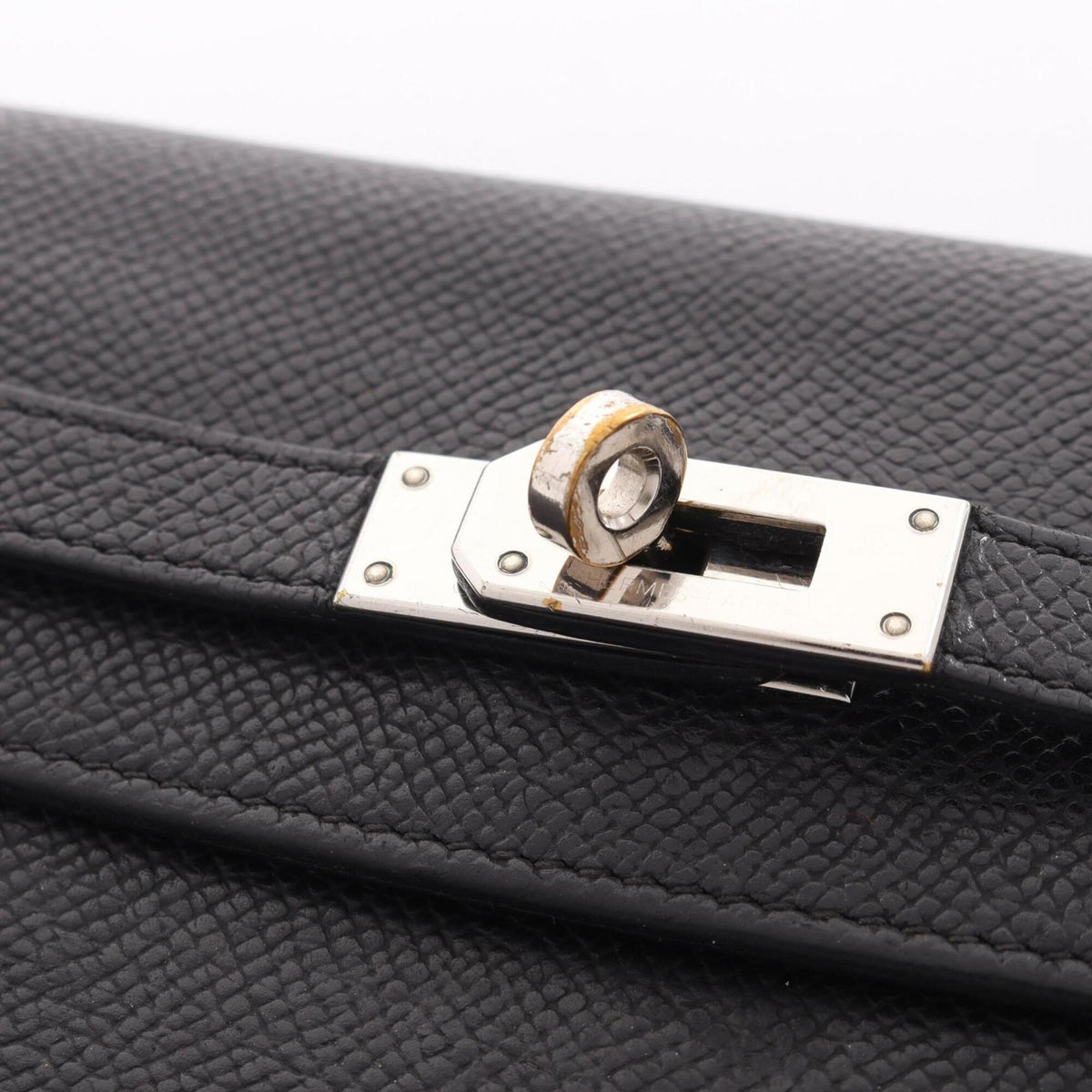 Hermes Black Epsom Leather Wallet (Bi-Fold) (Pre-Owned)