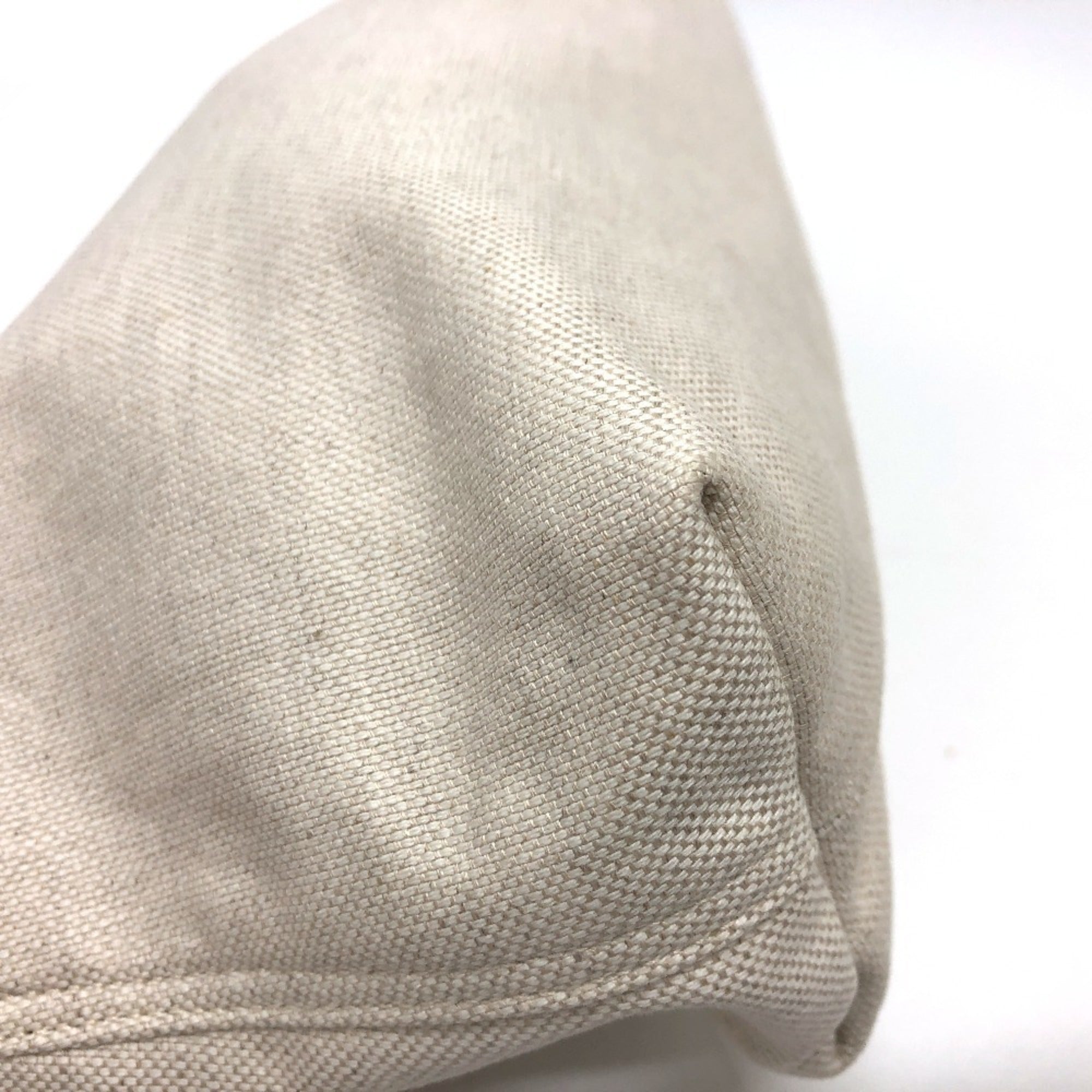 Bottega Veneta Beige Canvas Pouch (Pre-Owned)