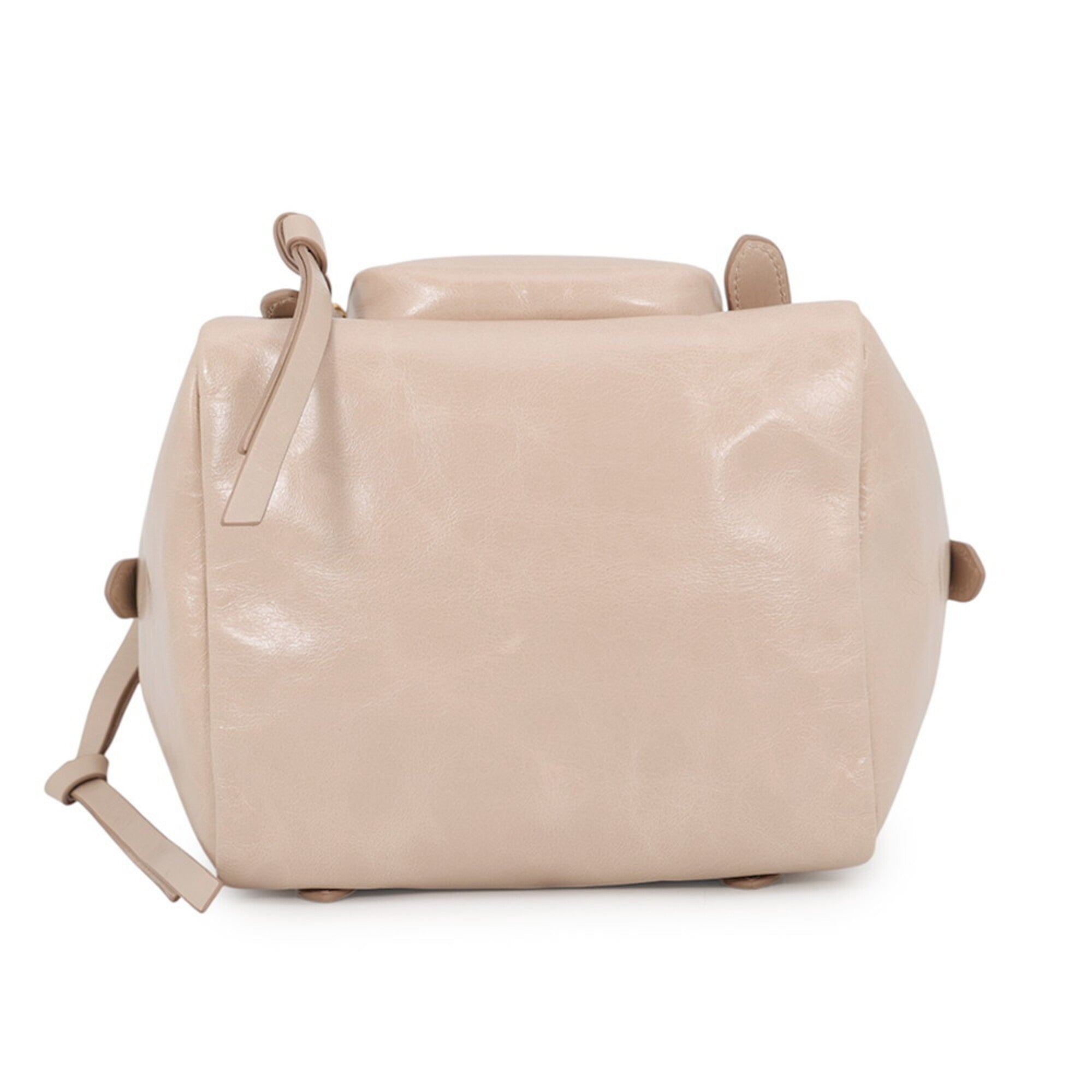 Prada Beige Leather Handbag (Pre-Owned)