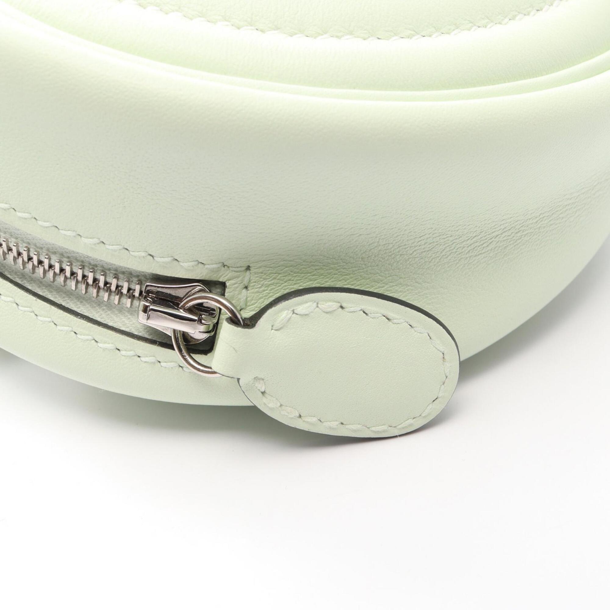 Hermes Green Swift Leather Fanny Pack Handbag (Pre-Owned)