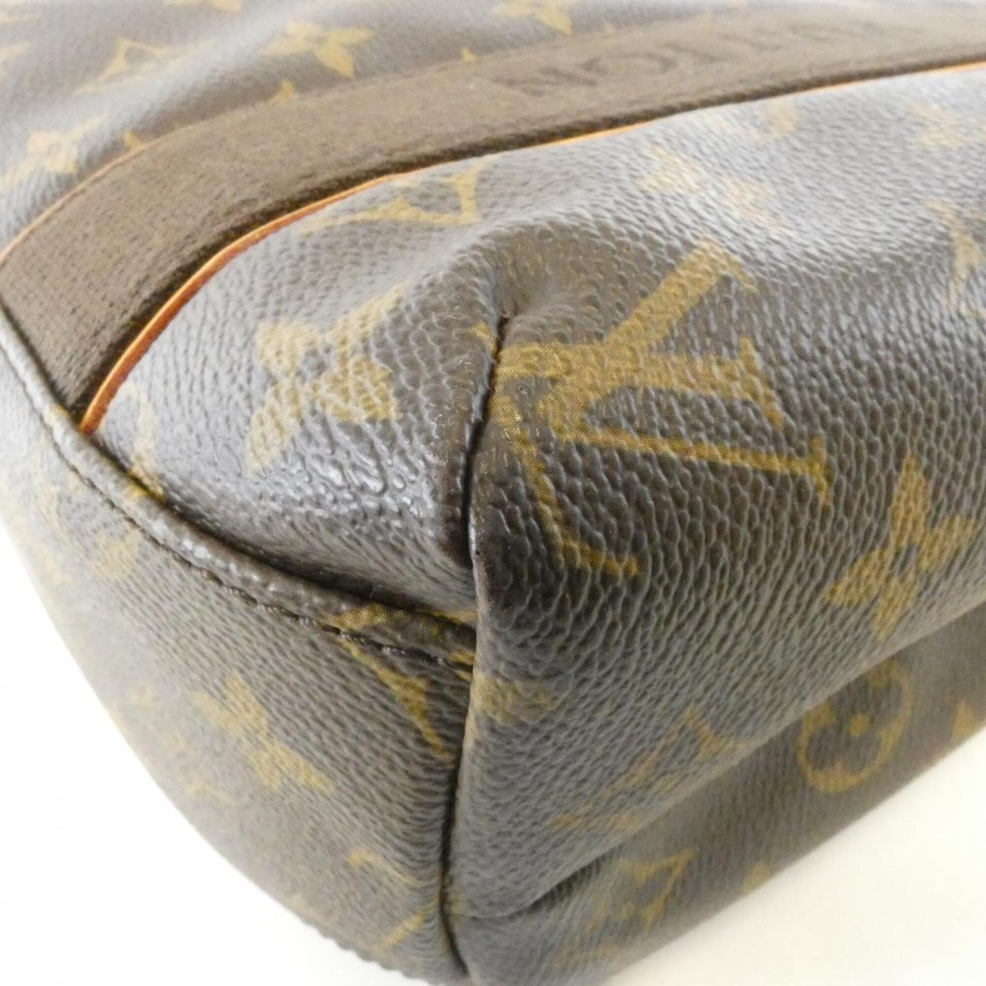 Louis Vuitton Marron Coated Canvas Handbag (Pre-Owned)