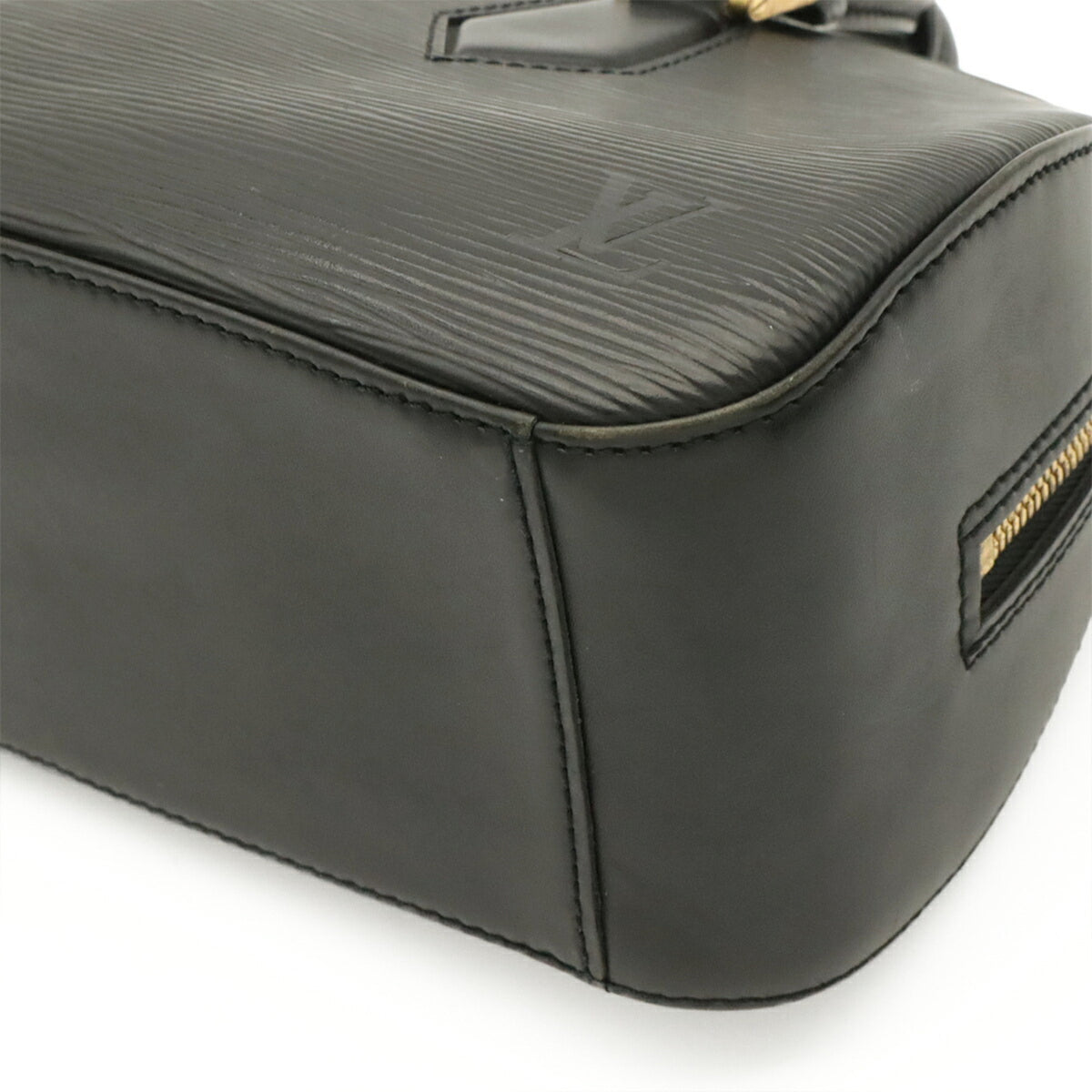 Louis Vuitton Black Noir White Handbag (Pre-Owned)