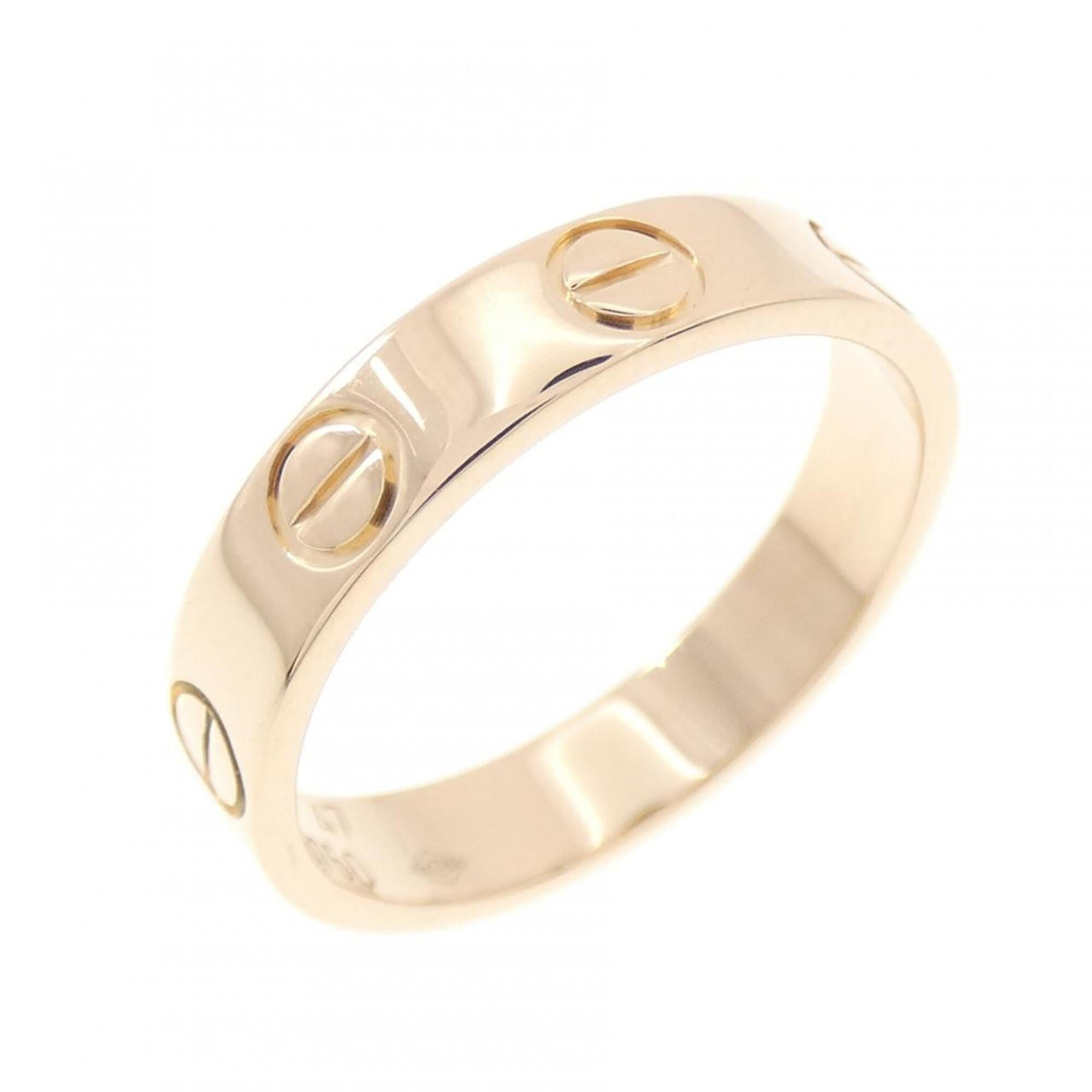 Cartier Love Pink Gold (18K) Band Ring (Pre-Owned)