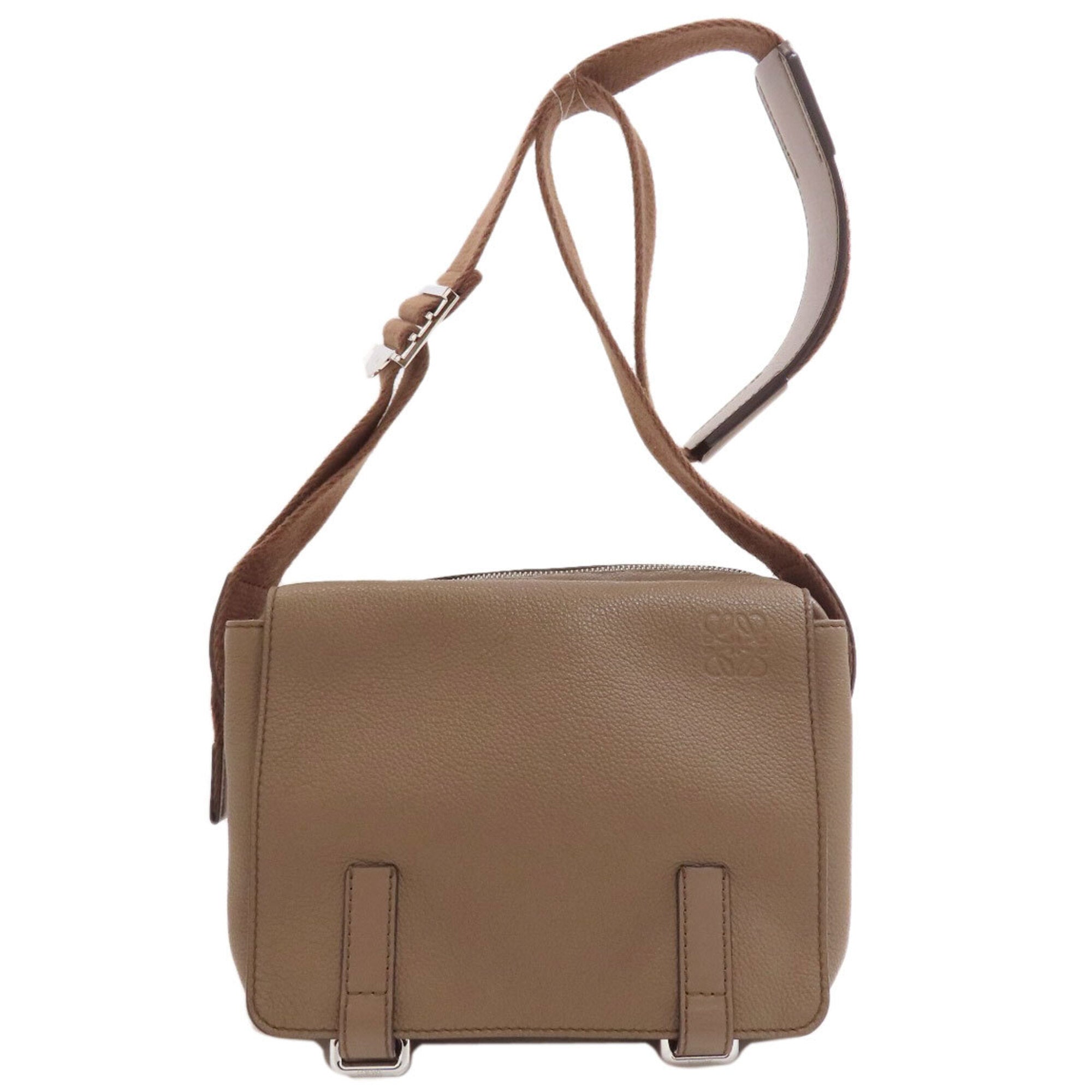 Loewe Brown Leather Shoulder Bag (Pre-Owned)