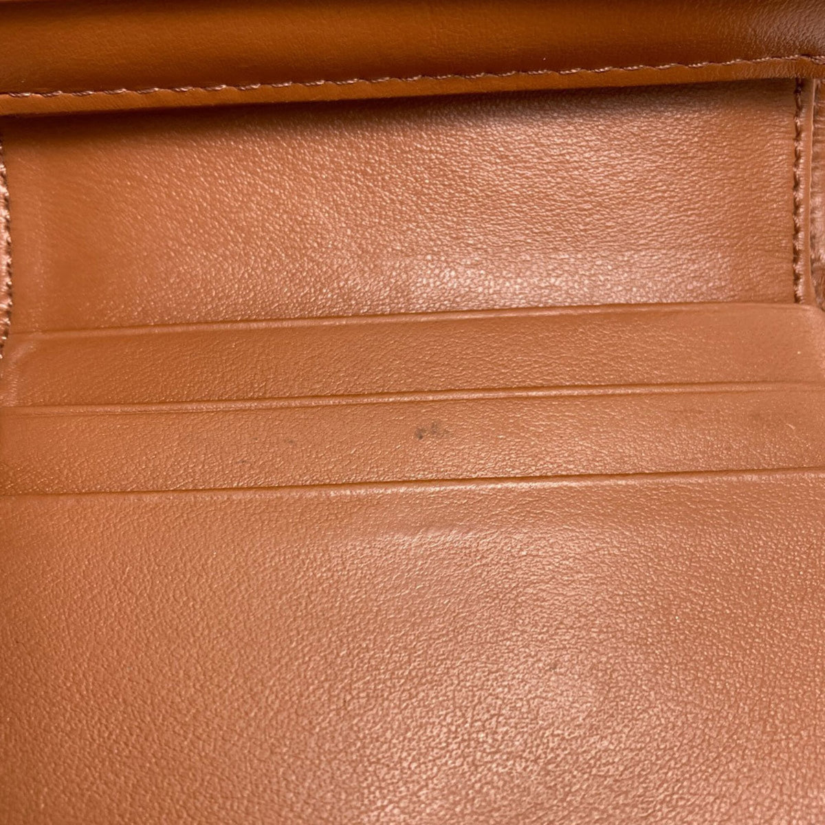 Celine Brown Pvc Wallet (Bi-Fold) (Pre-Owned)