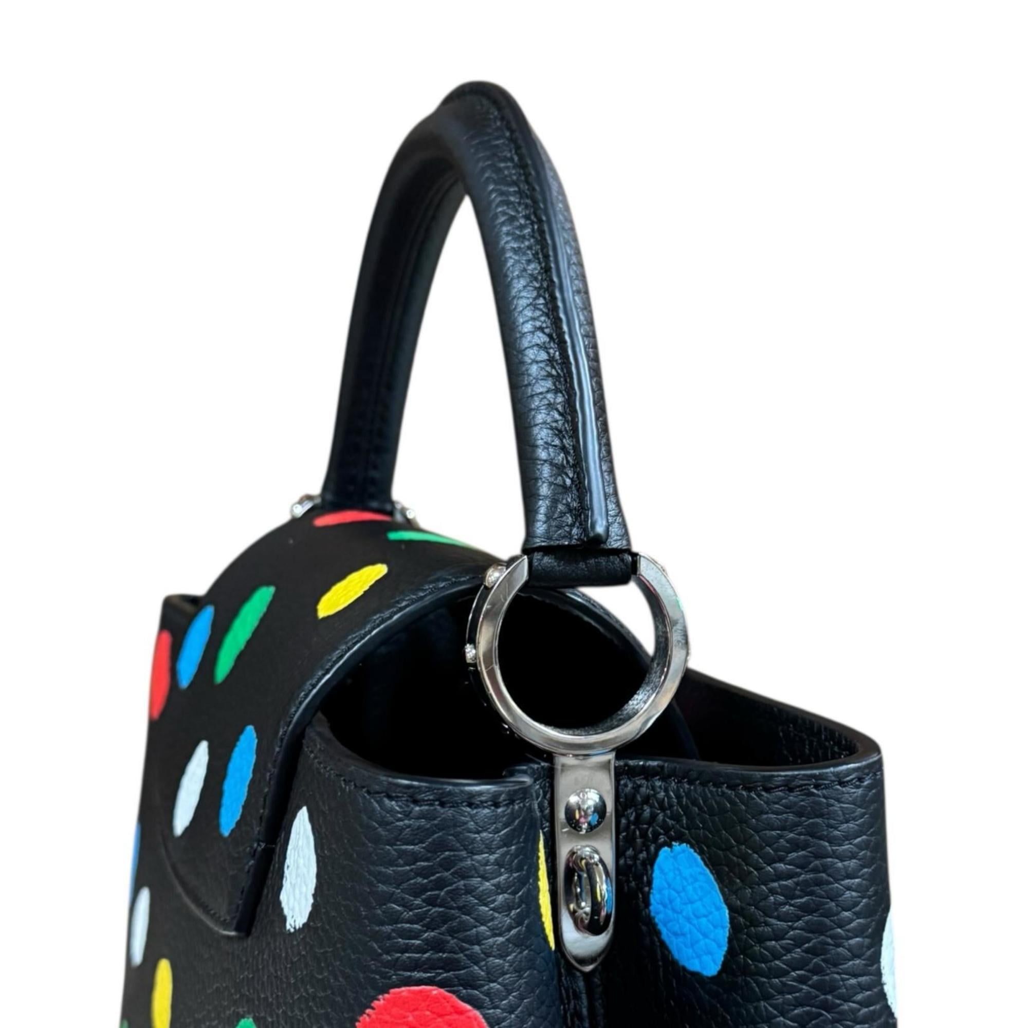 Louis Vuitton Black Multi-Color Leather Shoulder Bag (Pre-Owned)