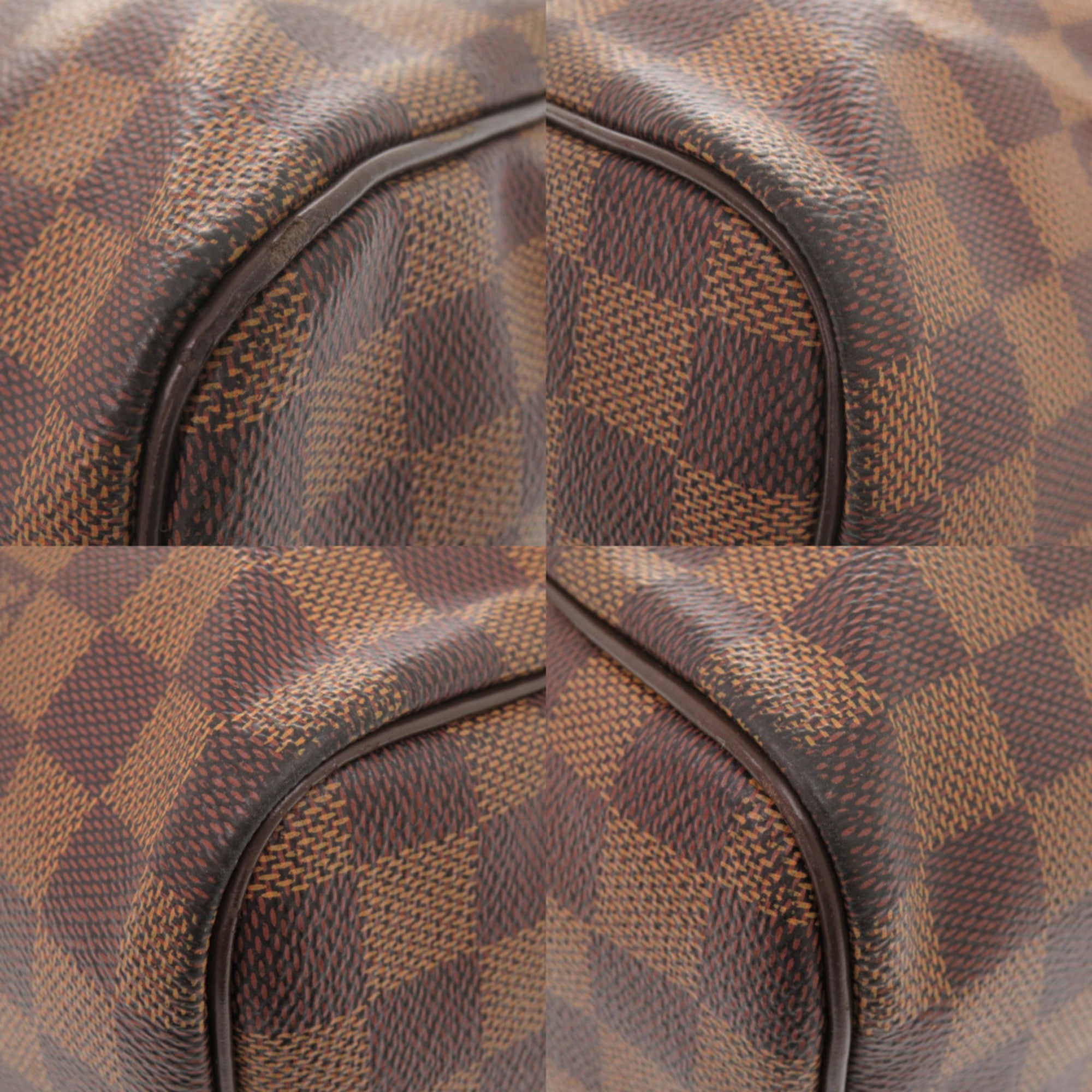 Louis Vuitton Brown Damier Canvas Handbag (Pre-Owned)