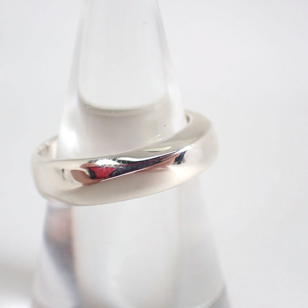 Tiffany Sterling Silver 925 Band Ring (Pre-Owned)