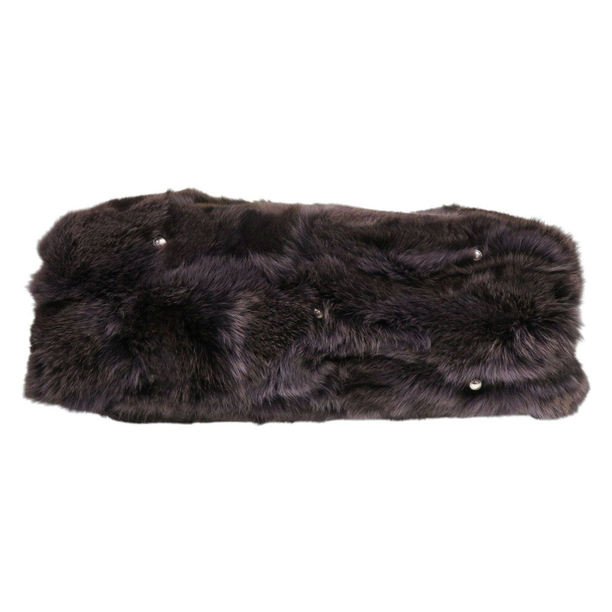 Tod's Brown Fur Handbag Shoulder Bag (Pre-Owned)