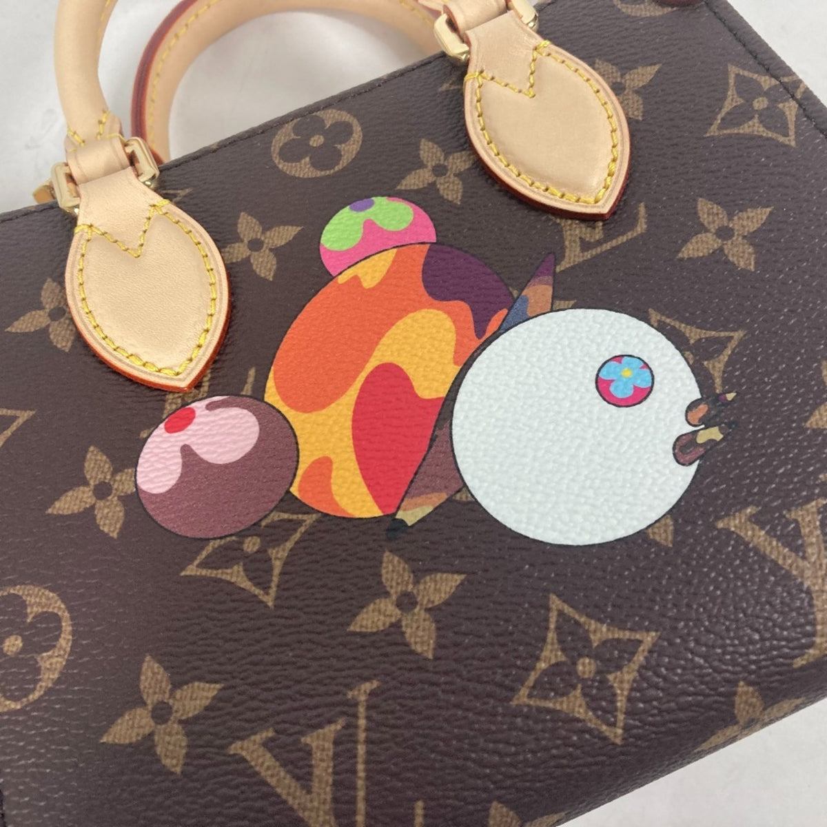 Louis Vuitton Brown Monogram Canvas Handbag (Pre-Owned)