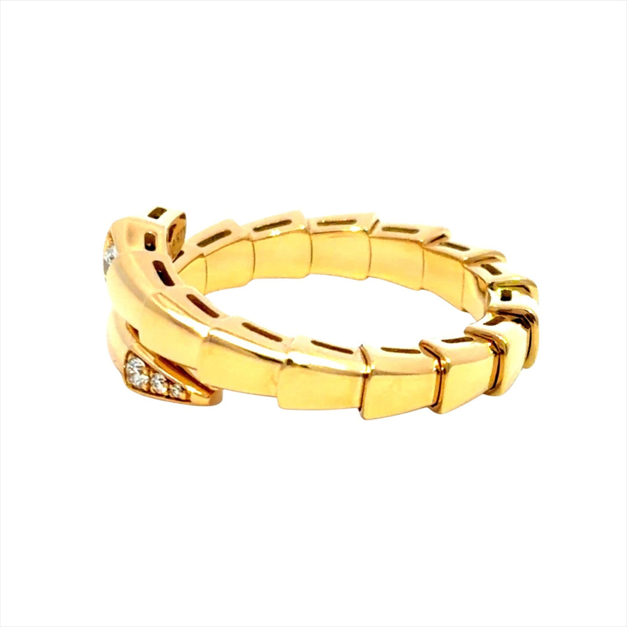 Bvlgari Serpenti Yellow Gold (18K) Band Ring (Pre-Owned)