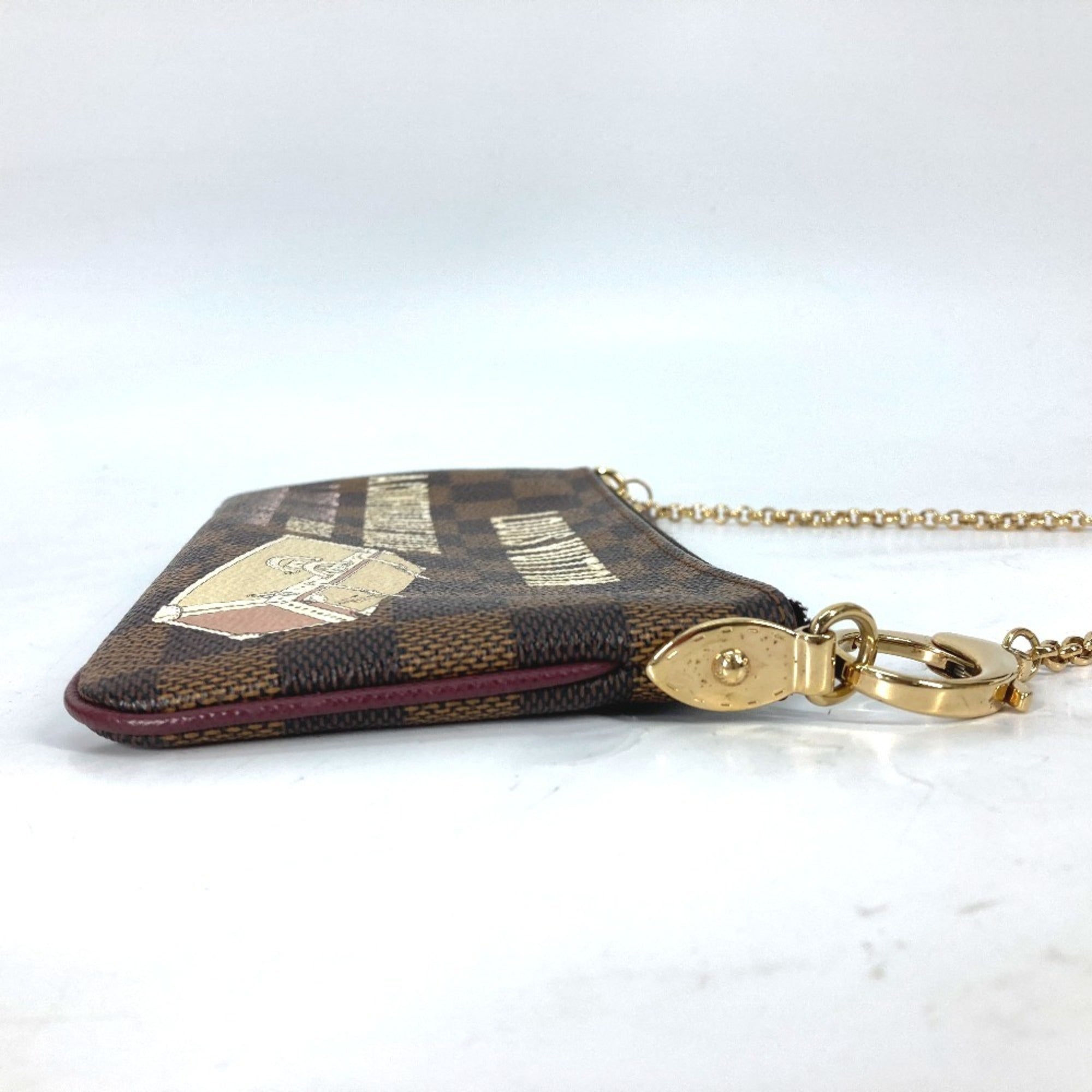 Louis Vuitton Brown Damier Canvas Damier Canvas Pochette Pouch Shoulder Bag (Pre-Owned)
