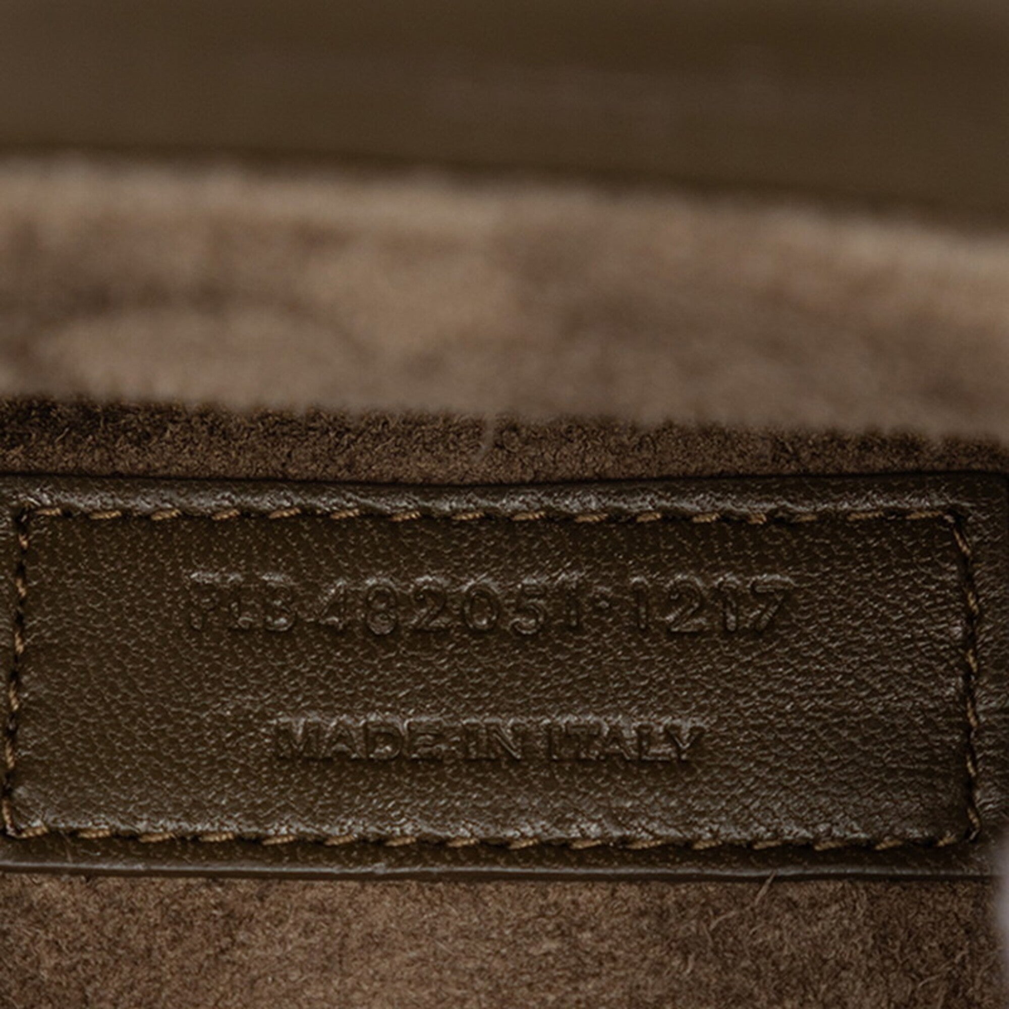 Saint Laurent Brown Leather Handbag Shoulder Bag (Pre-Owned)