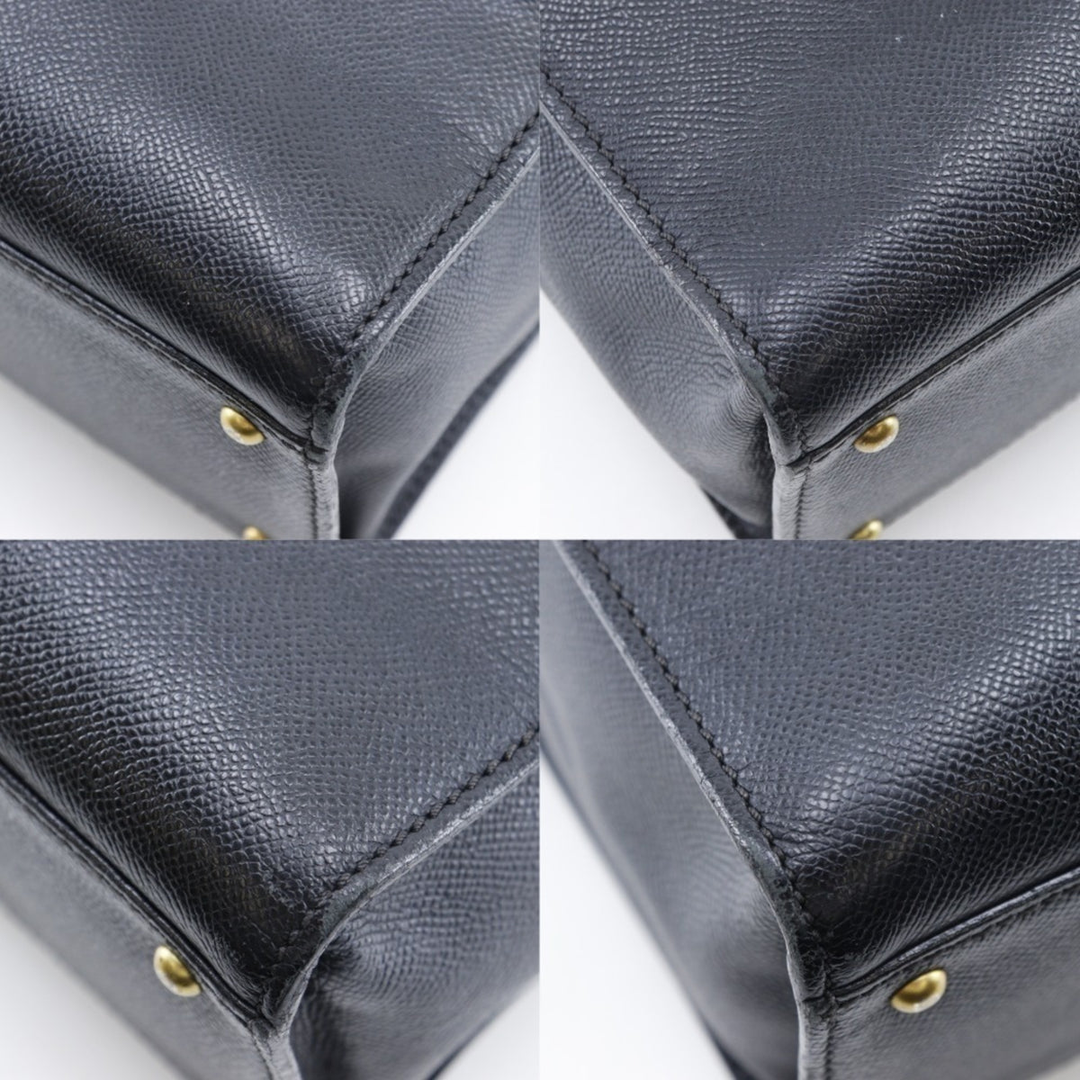 Chanel Black Grained Calfskin Tote Bag (Pre-Owned)