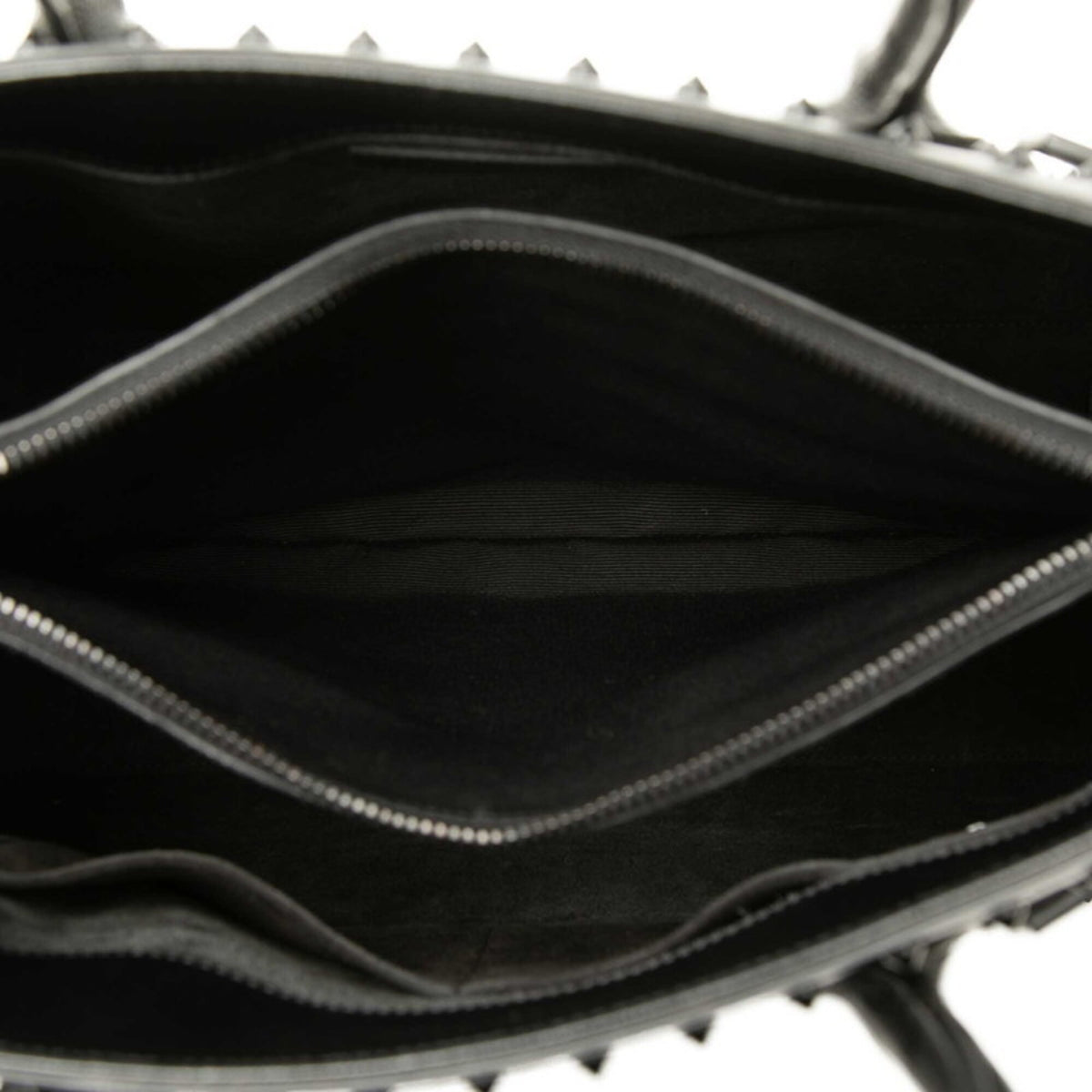 Saint Laurent Black Leather Handbag Shoulder Bag (Pre-Owned)