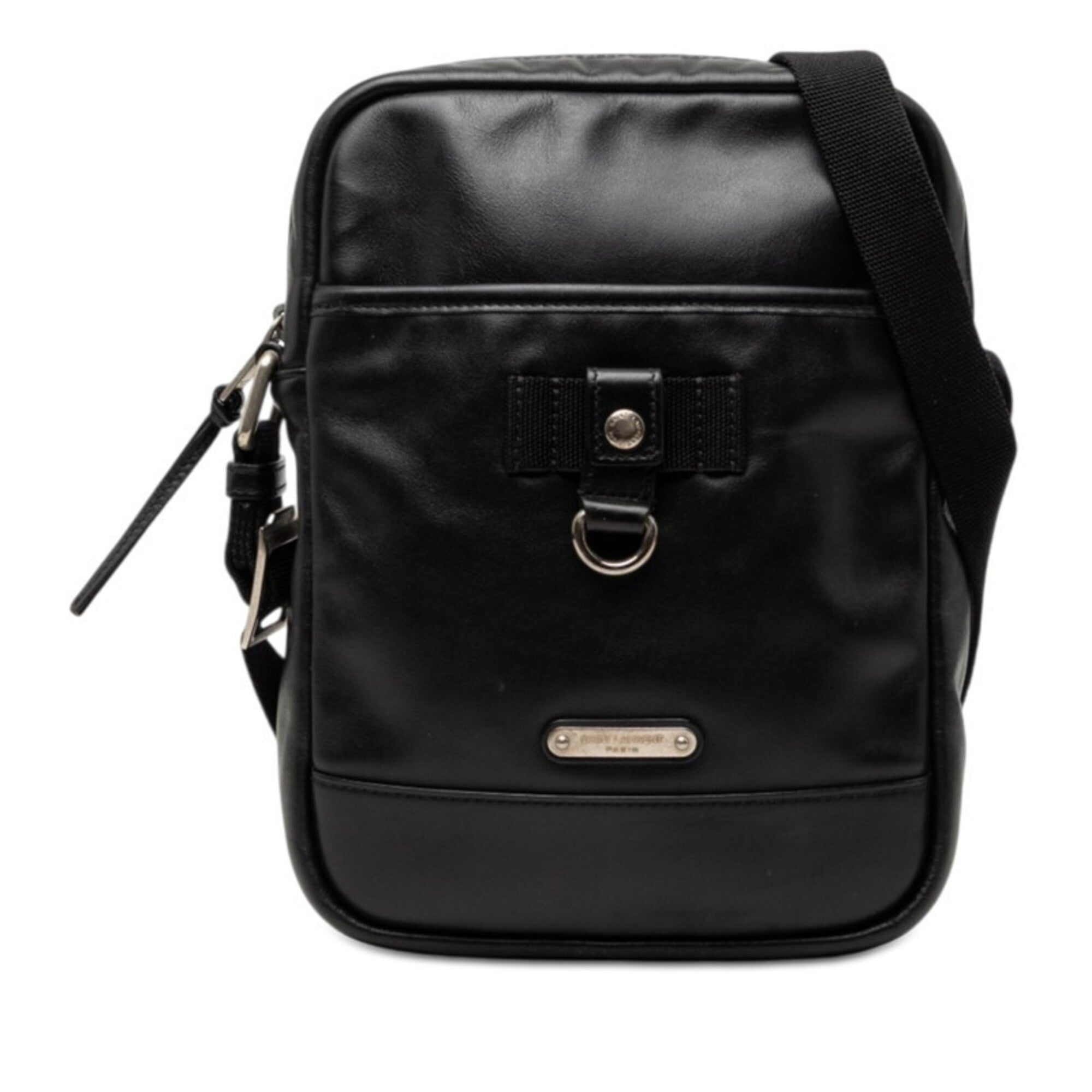 Saint Laurent Black Leather Shoulder Bag (Pre-Owned)