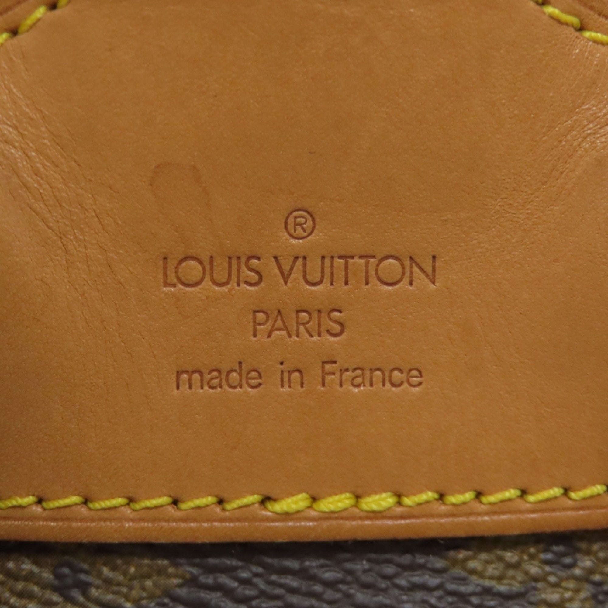 Louis Vuitton Brown Monogram Canvas Backpack (Pre-Owned)