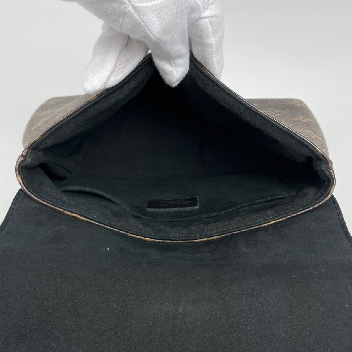 Louis Vuitton Black Brown Noir Monogram Handbag (Pre-Owned)