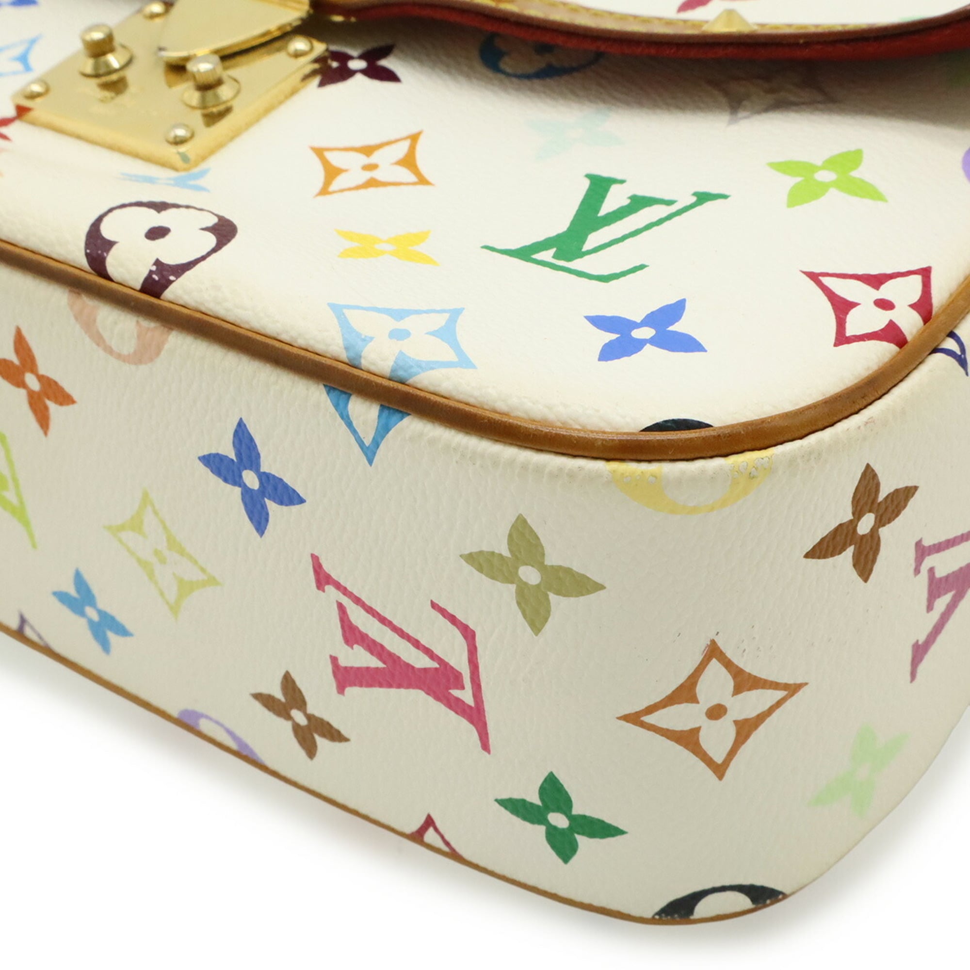 Louis Vuitton Monogram Multicolore Blanc Monogram Shoulder Bag (Pre-Owned)