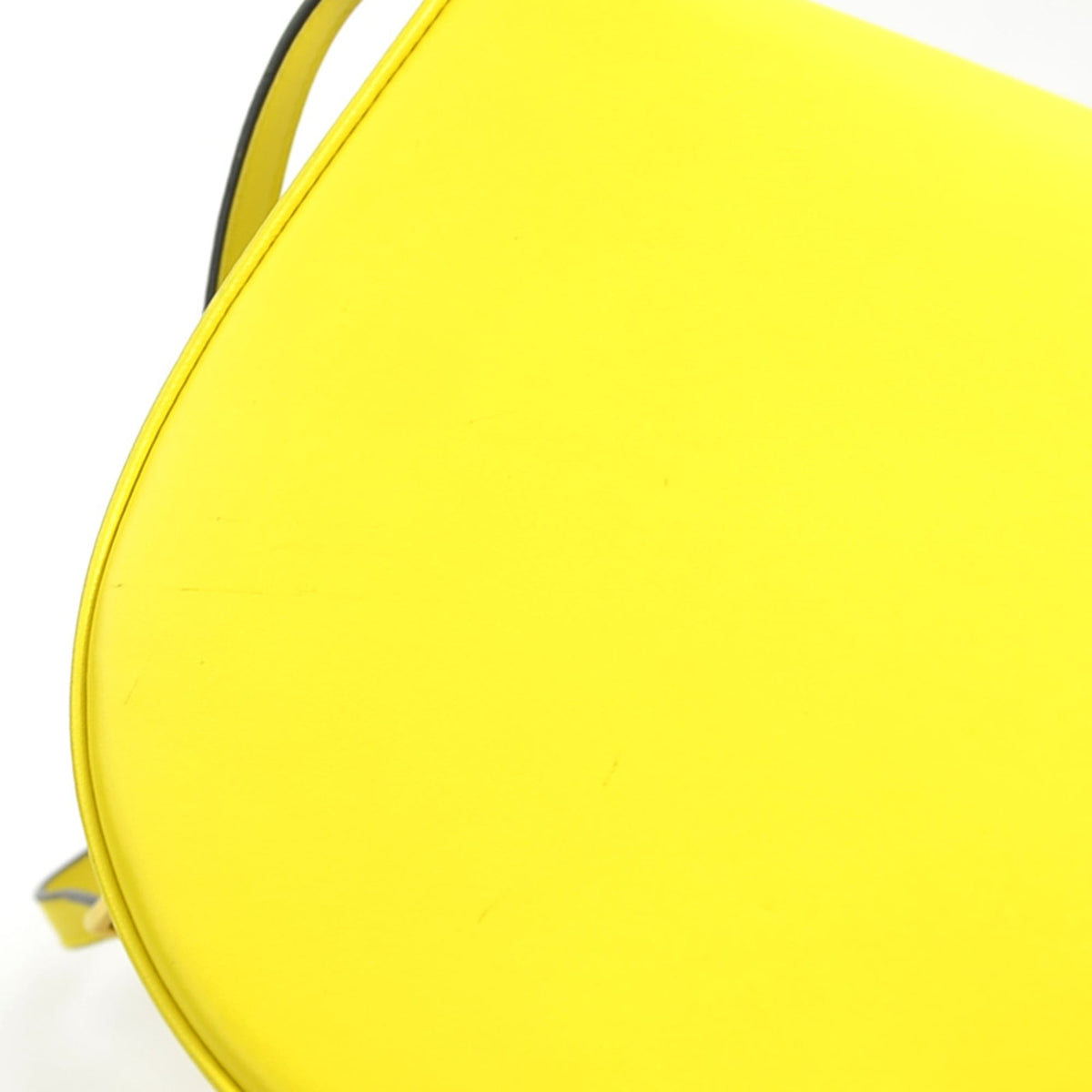 Loewe Yellow Leather Pouch Shoulder Bag (Pre-Owned)