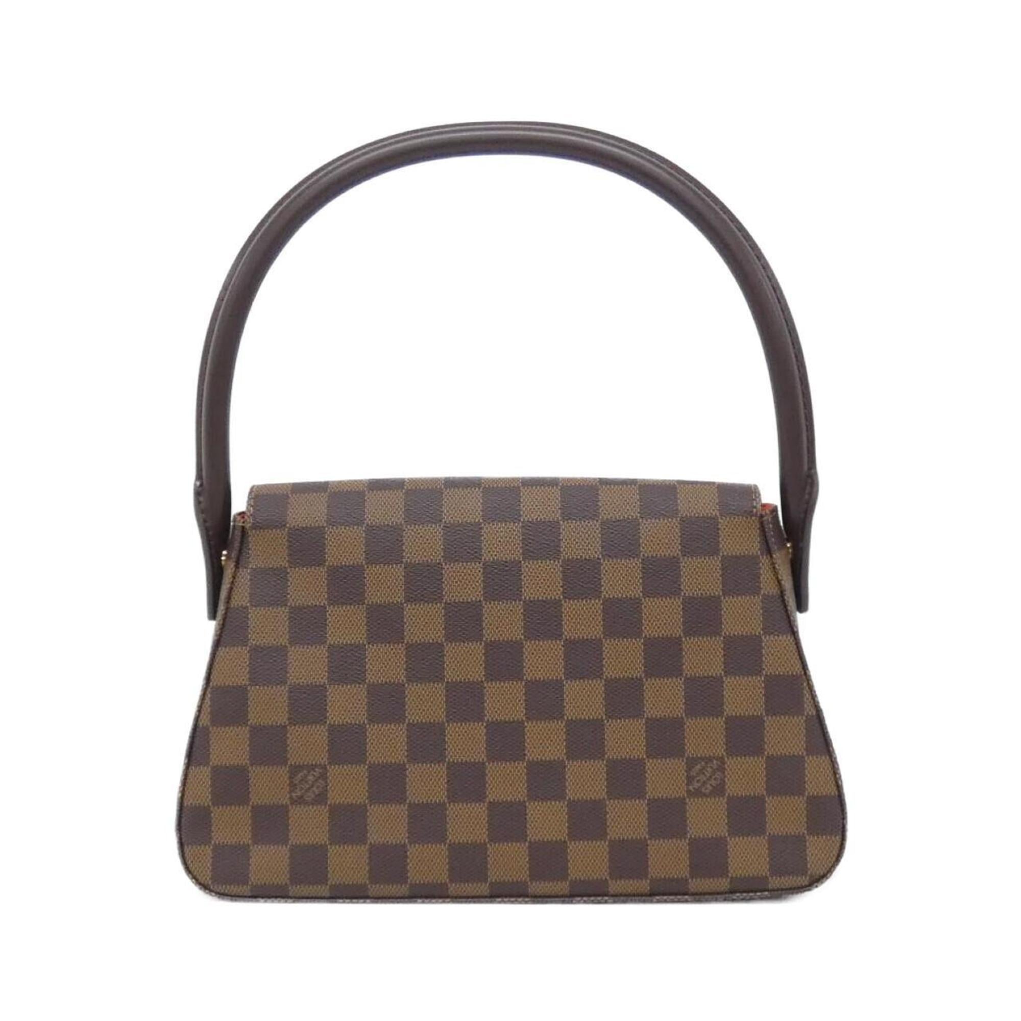 Louis Vuitton Brown Coated Canvas Shoulder Bag (Pre-Owned)