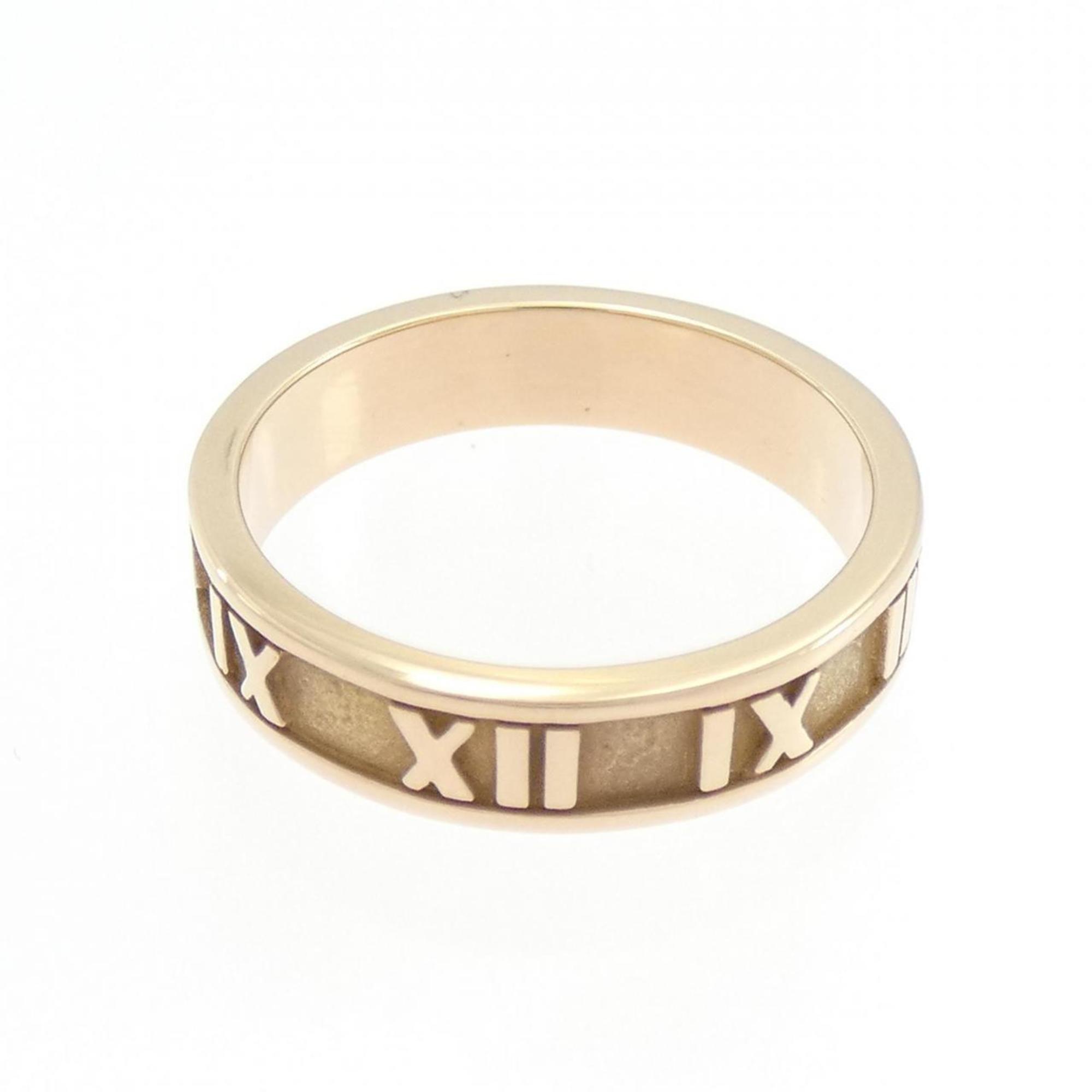 Tiffany Atlas Pink Gold (18K) Band Ring (Pre-Owned)