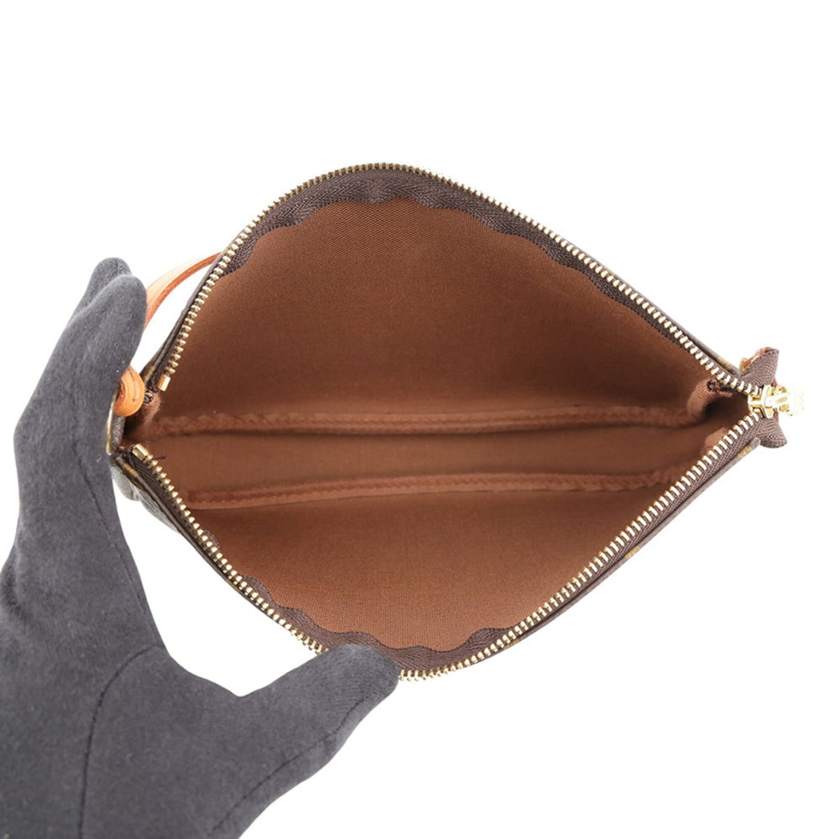 Louis Vuitton Monogram Brown Monogram Handbag Pochette (Pre-Owned)