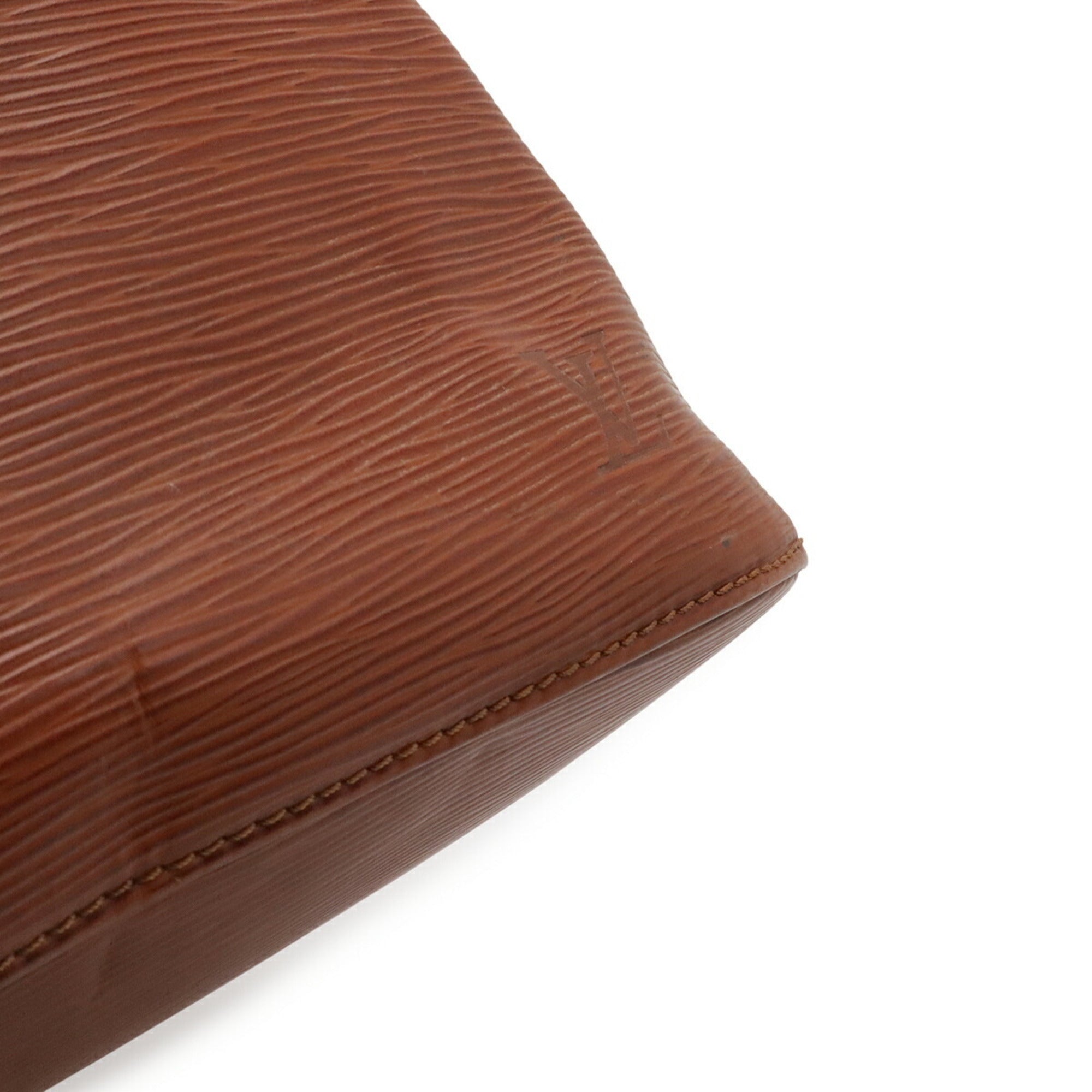 Louis Vuitton Brown Epi Leather Shoulder Bag (Pre-Owned)