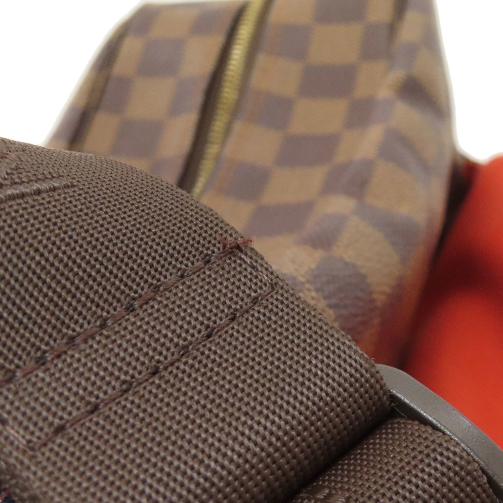 Louis Vuitton Damier Canvas Ebene Damier Canvas Shoulder Bag (Pre-Owned)