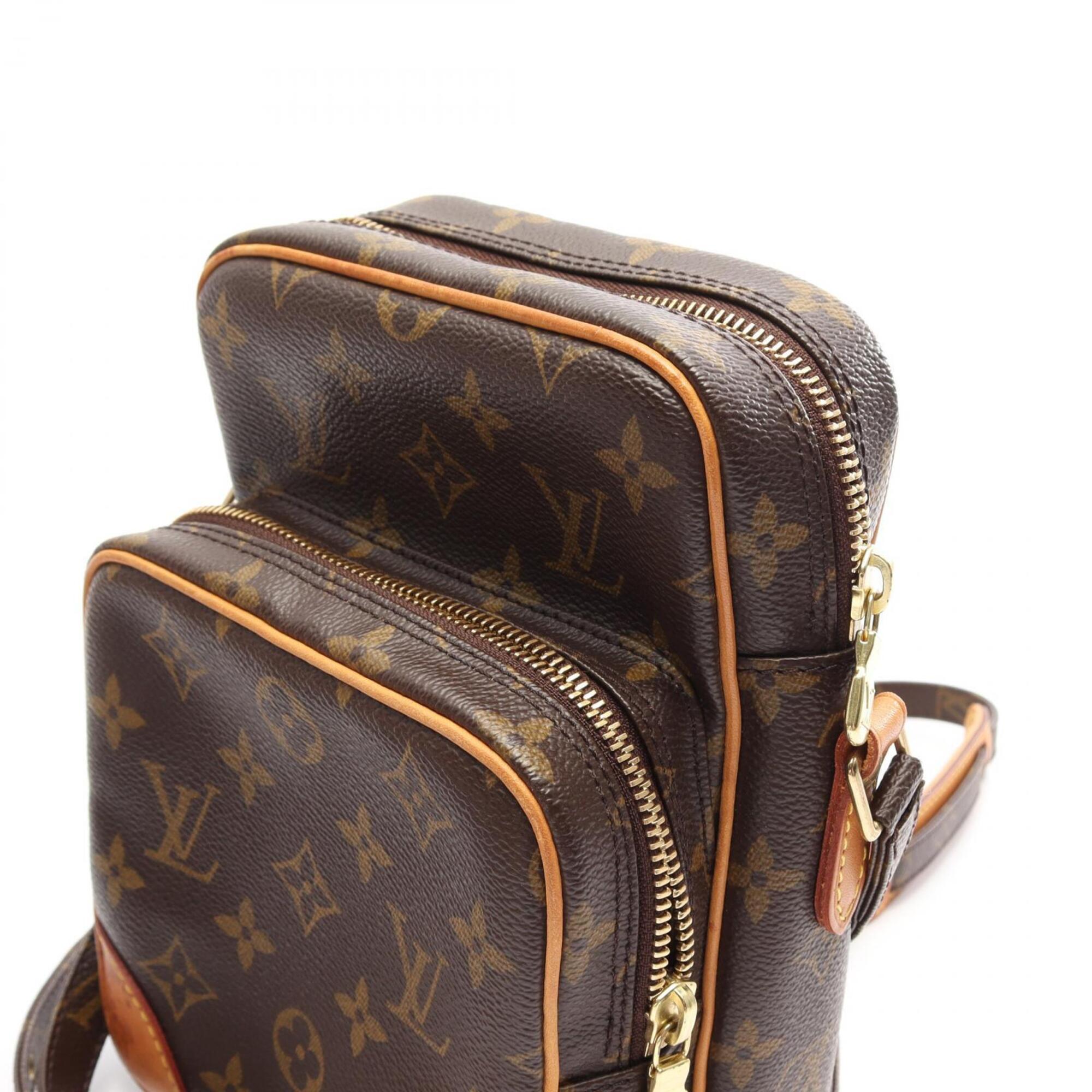 Louis Vuitton Brown Monogram Monogram Leather Shoulder Bag (Pre-Owned)
