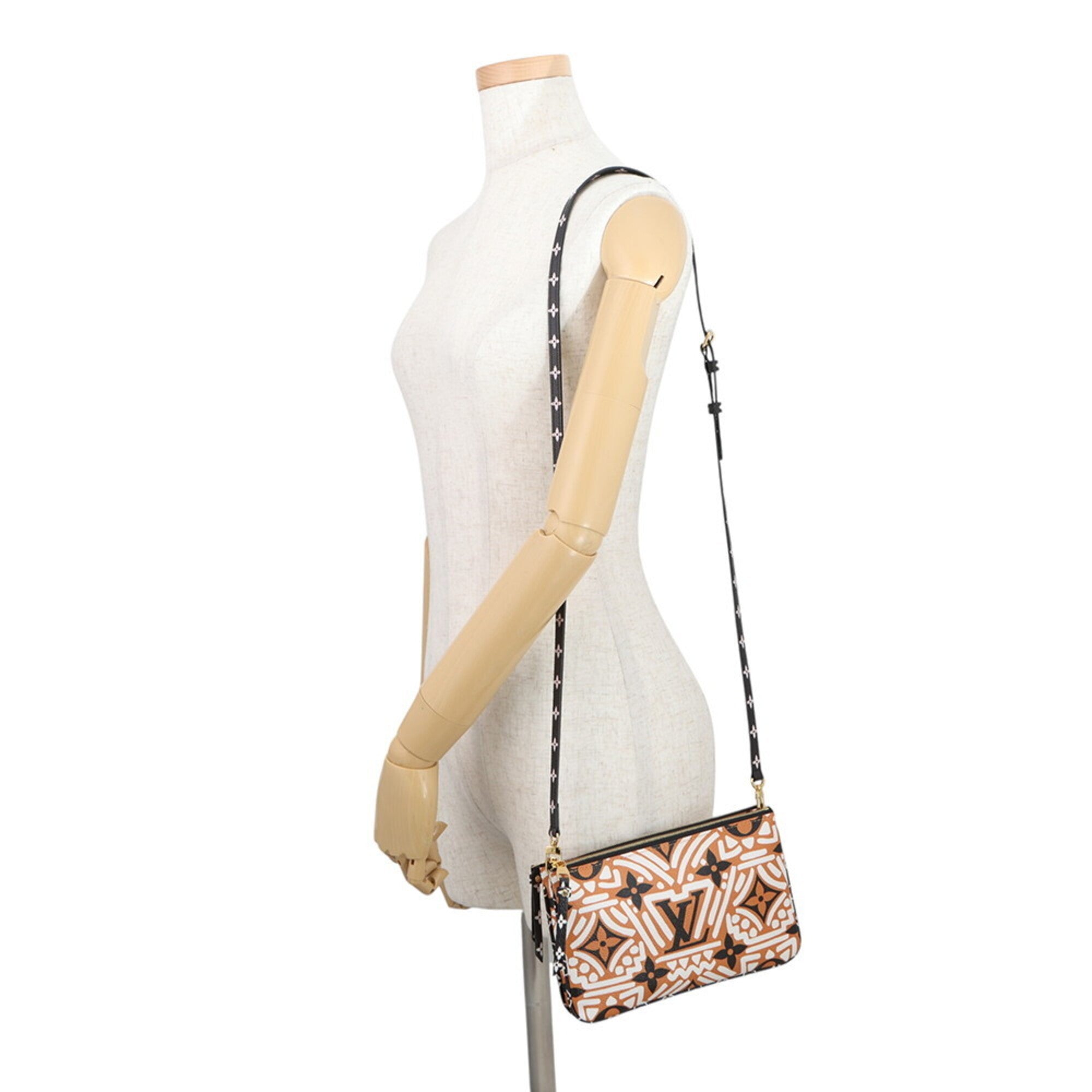 Louis Vuitton Monogram Gold Monogram Handbag Pochette Shoulder Bag (Pre-Owned)