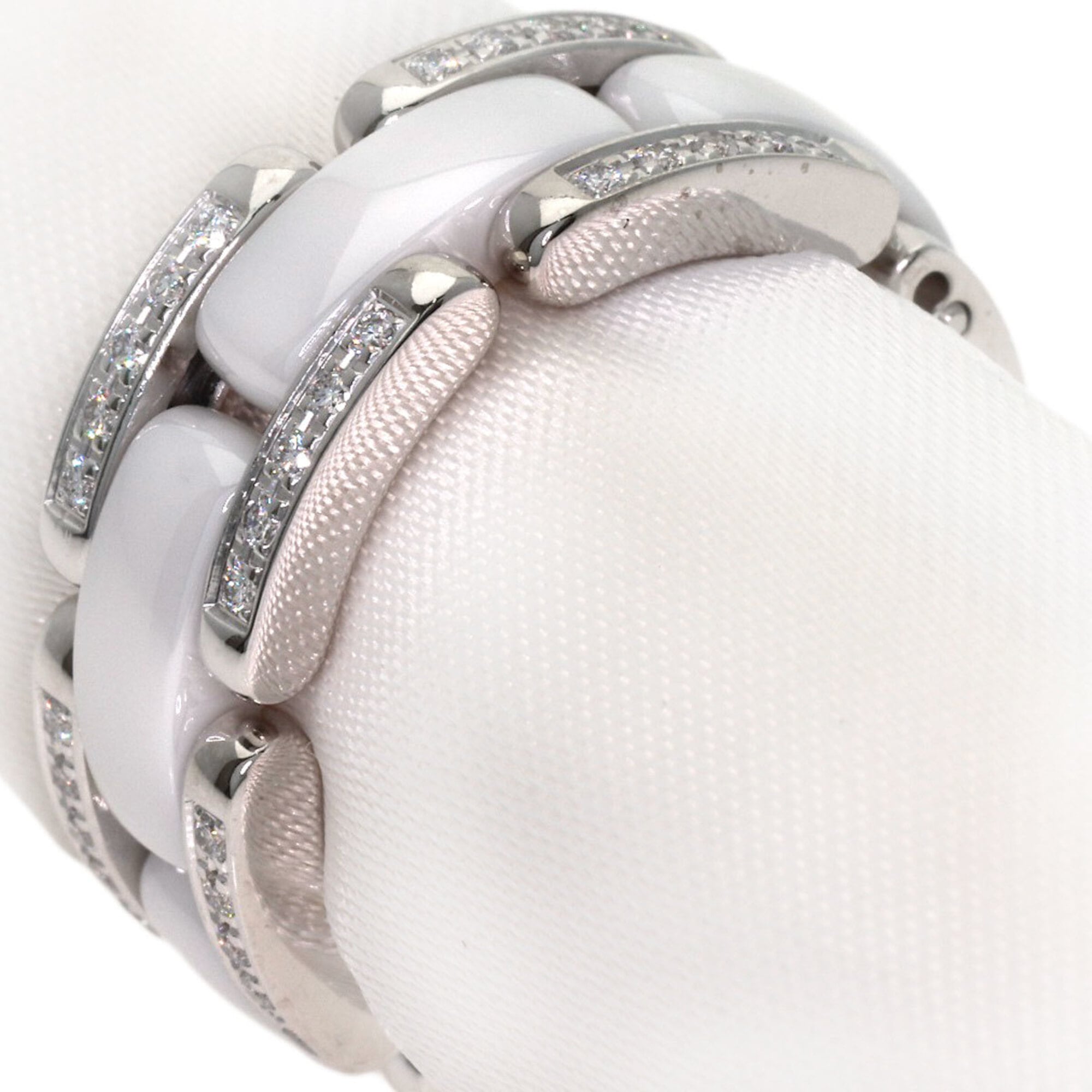 Chanel White Gold (18K) Band Ring (Pre-Owned)