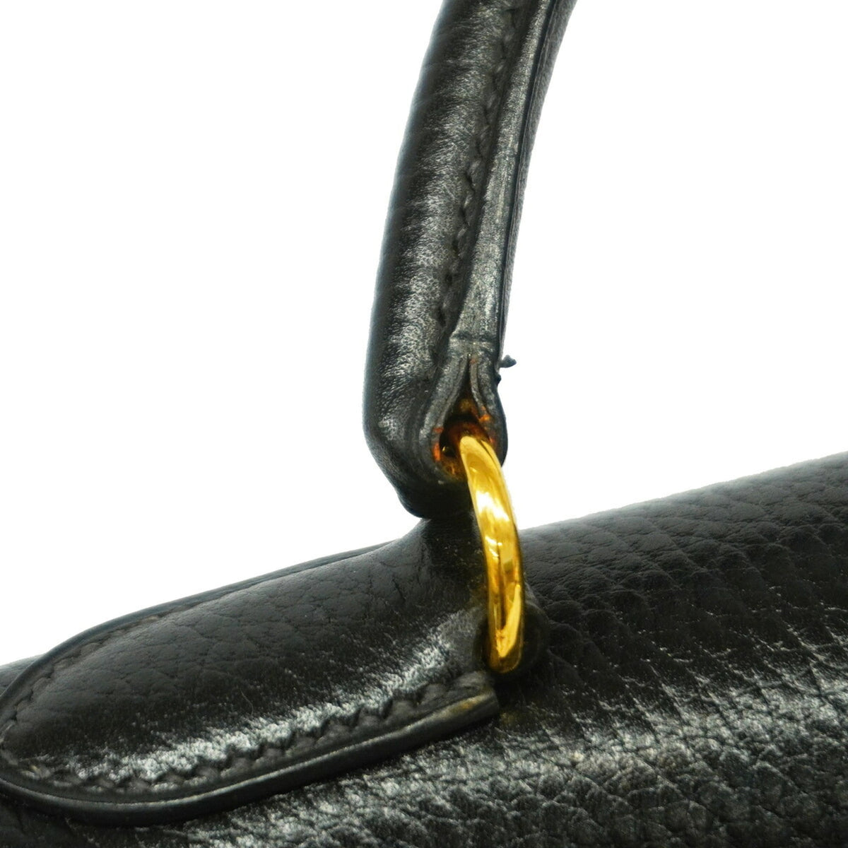 Hermes Black Ardennes Leather Handbag (Pre-Owned)